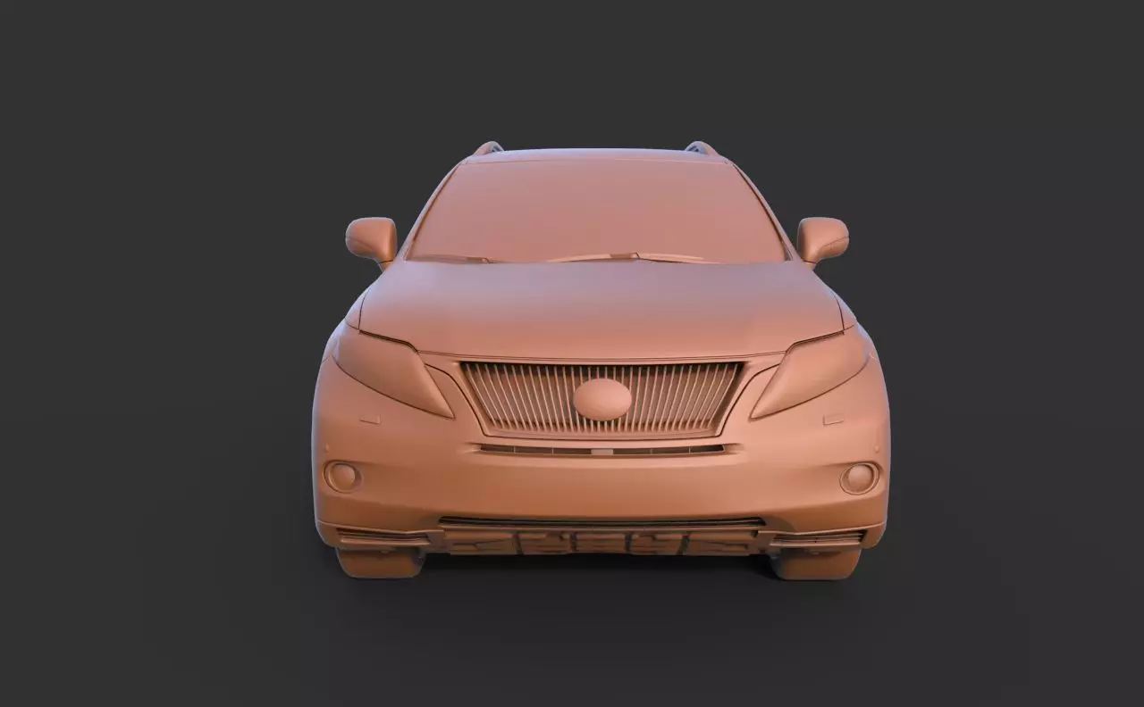 Lexus LX450 3D print model_1