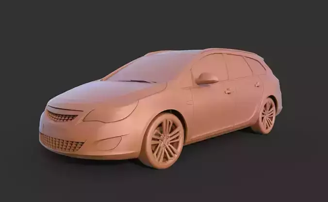 Opel Astra Tourer 3D print model