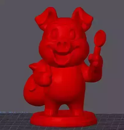 Coin Master pig in 3D