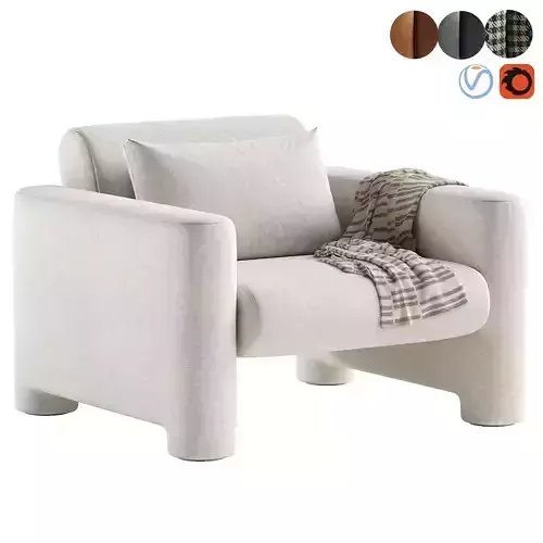 Ion Armchair 3D model