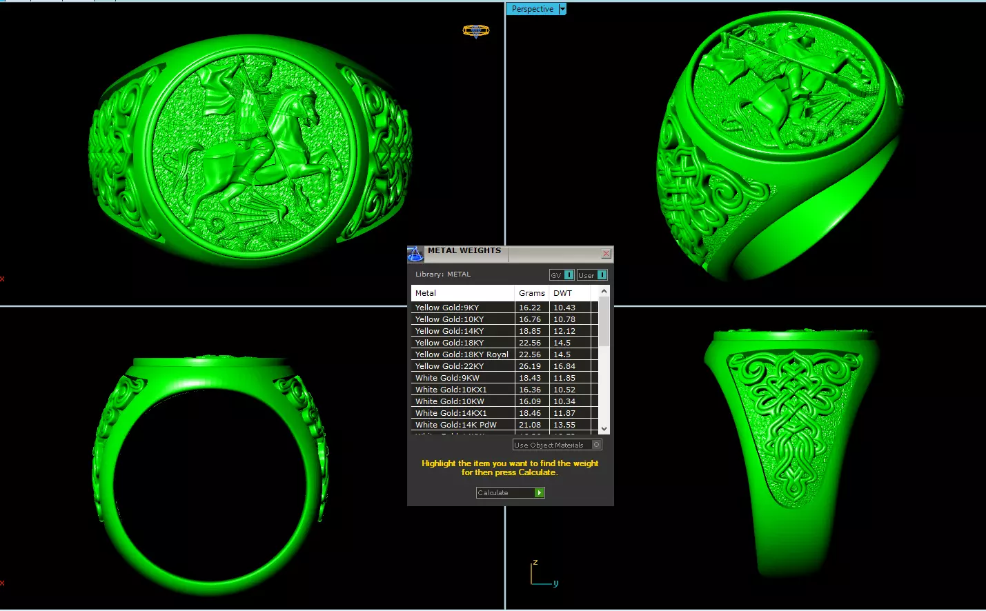 Ring Man 3D print model