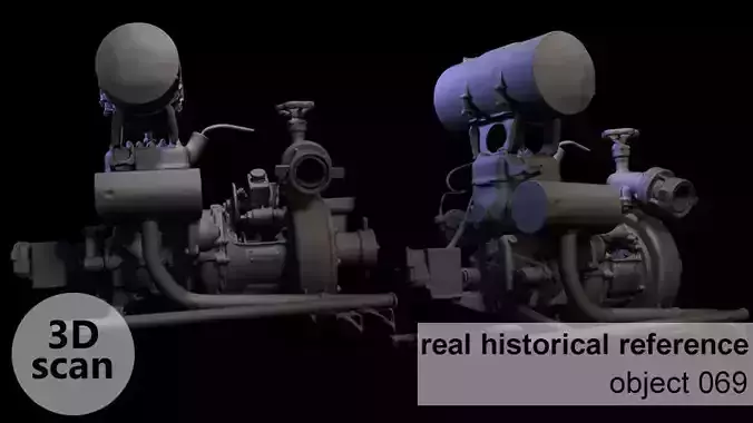 Historical object 069 3D print model