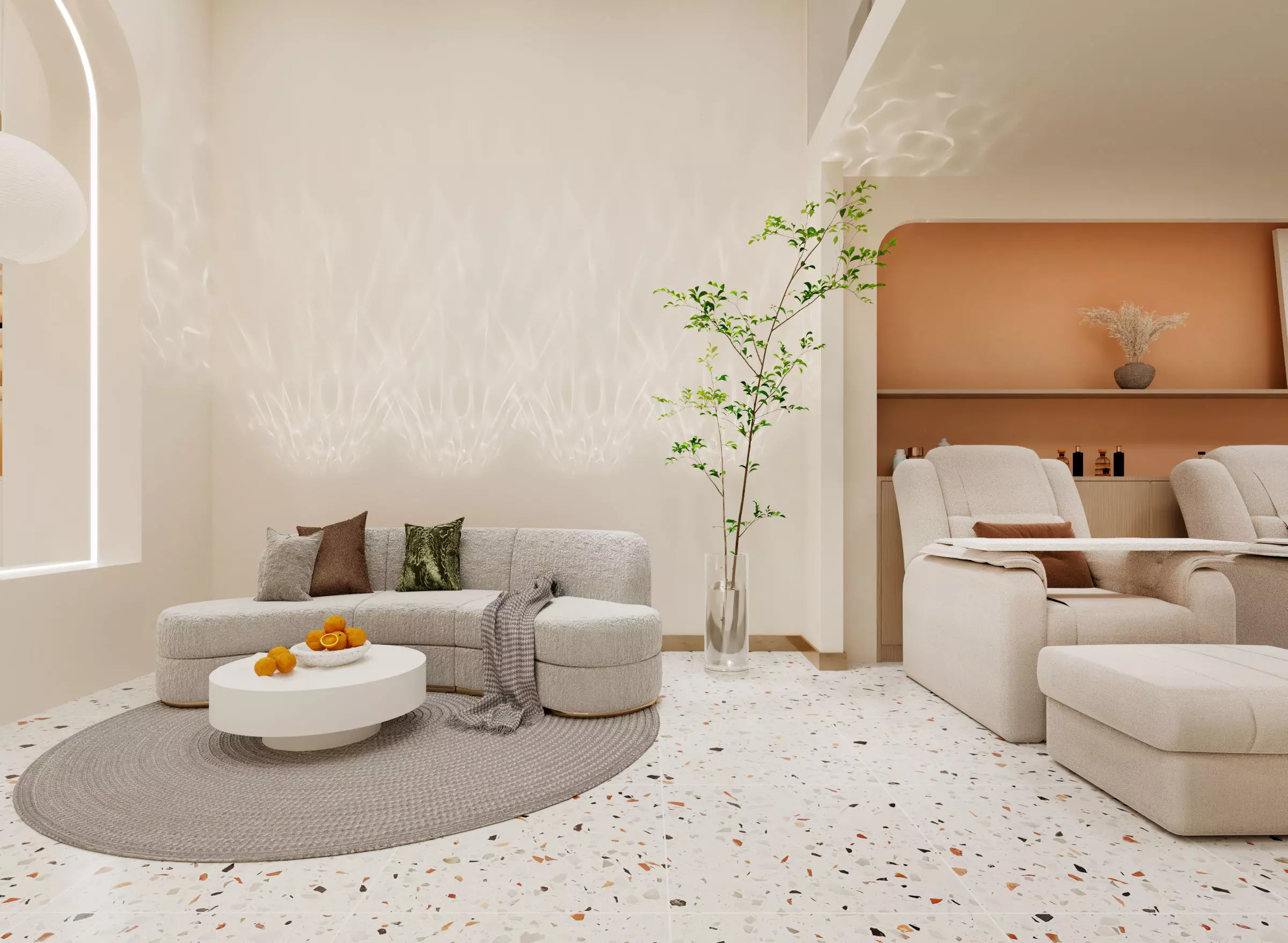 Beauty Salon Low-poly 3D model_5