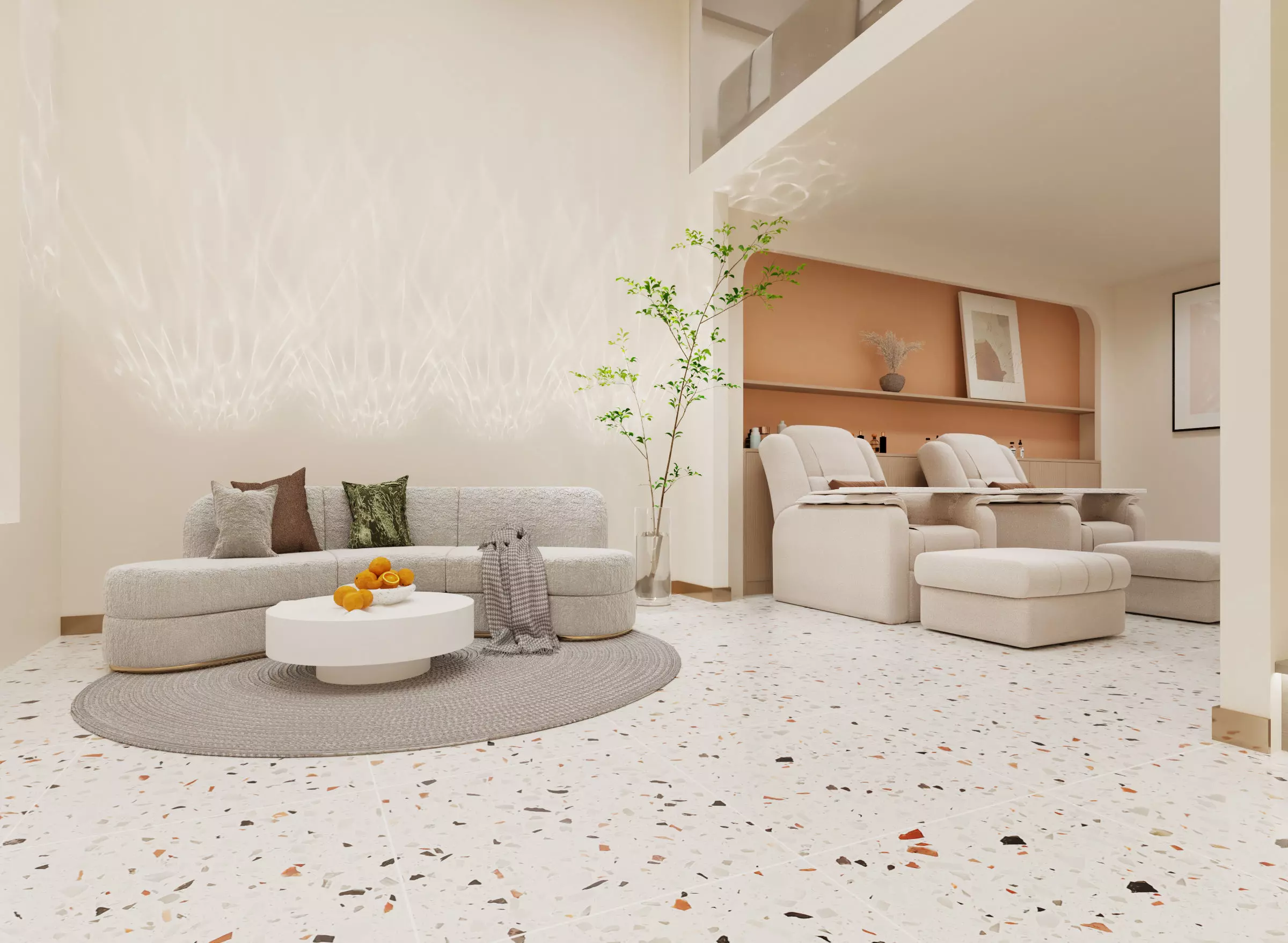 Beauty Salon Low-poly 3D model_6