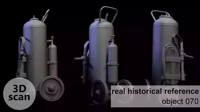 Historical object 070 3D print model Historical object 070 3D print model