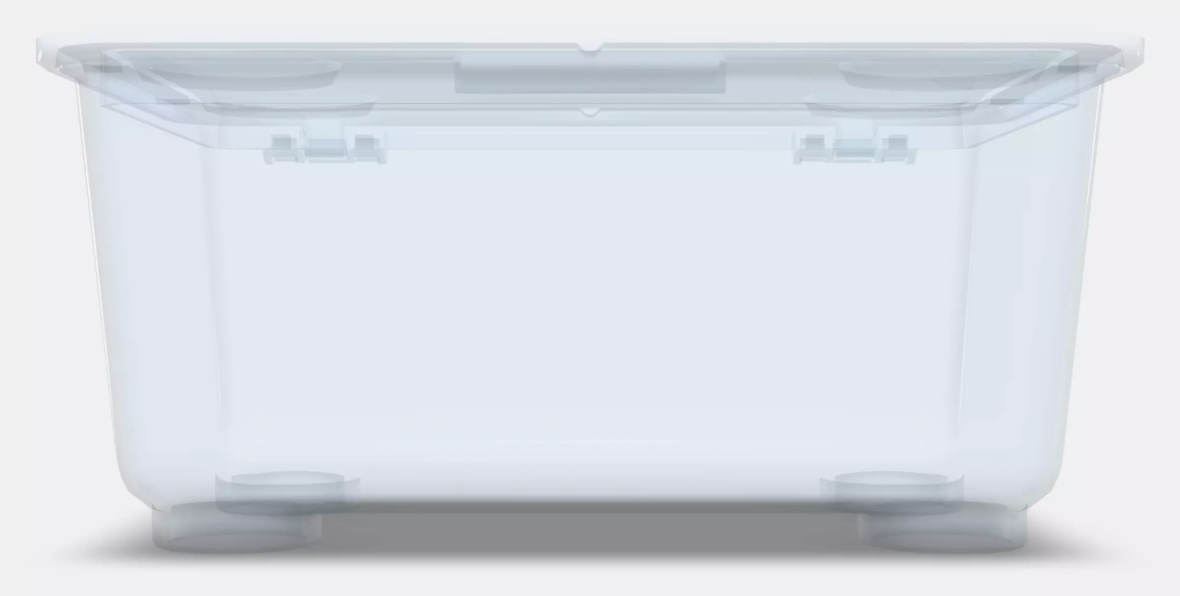 GLIS Box with lid Low-poly 3D model_10