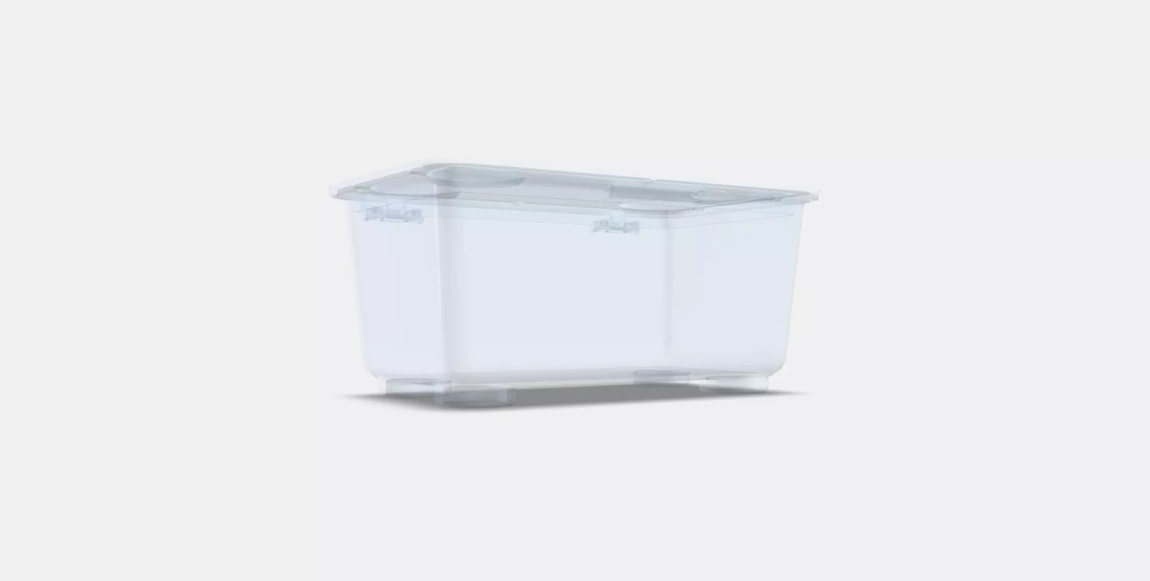 GLIS Box with lid Low-poly 3D model_0