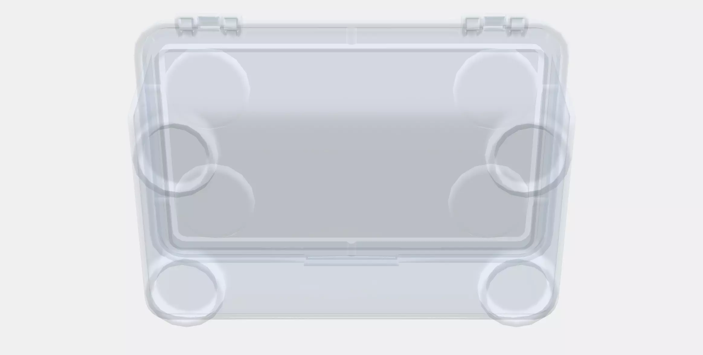 GLIS Box with lid Low-poly 3D model_8