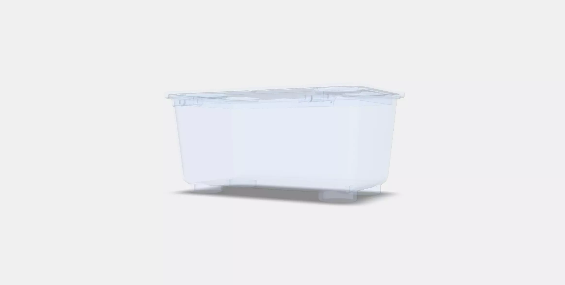 GLIS Box with lid Low-poly 3D model_5
