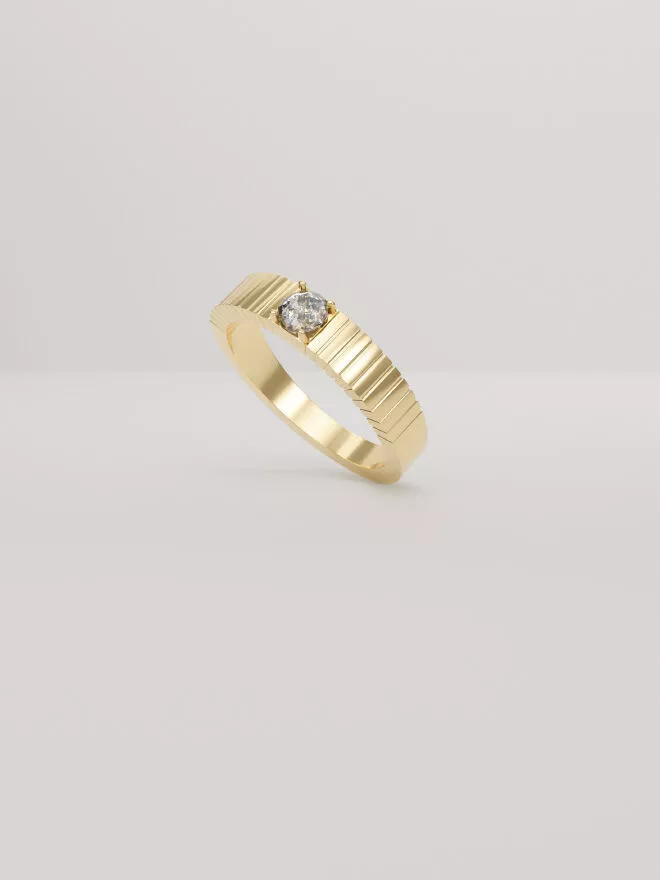 Zenith Solitaire Ring 3D Model Low-poly 3D model