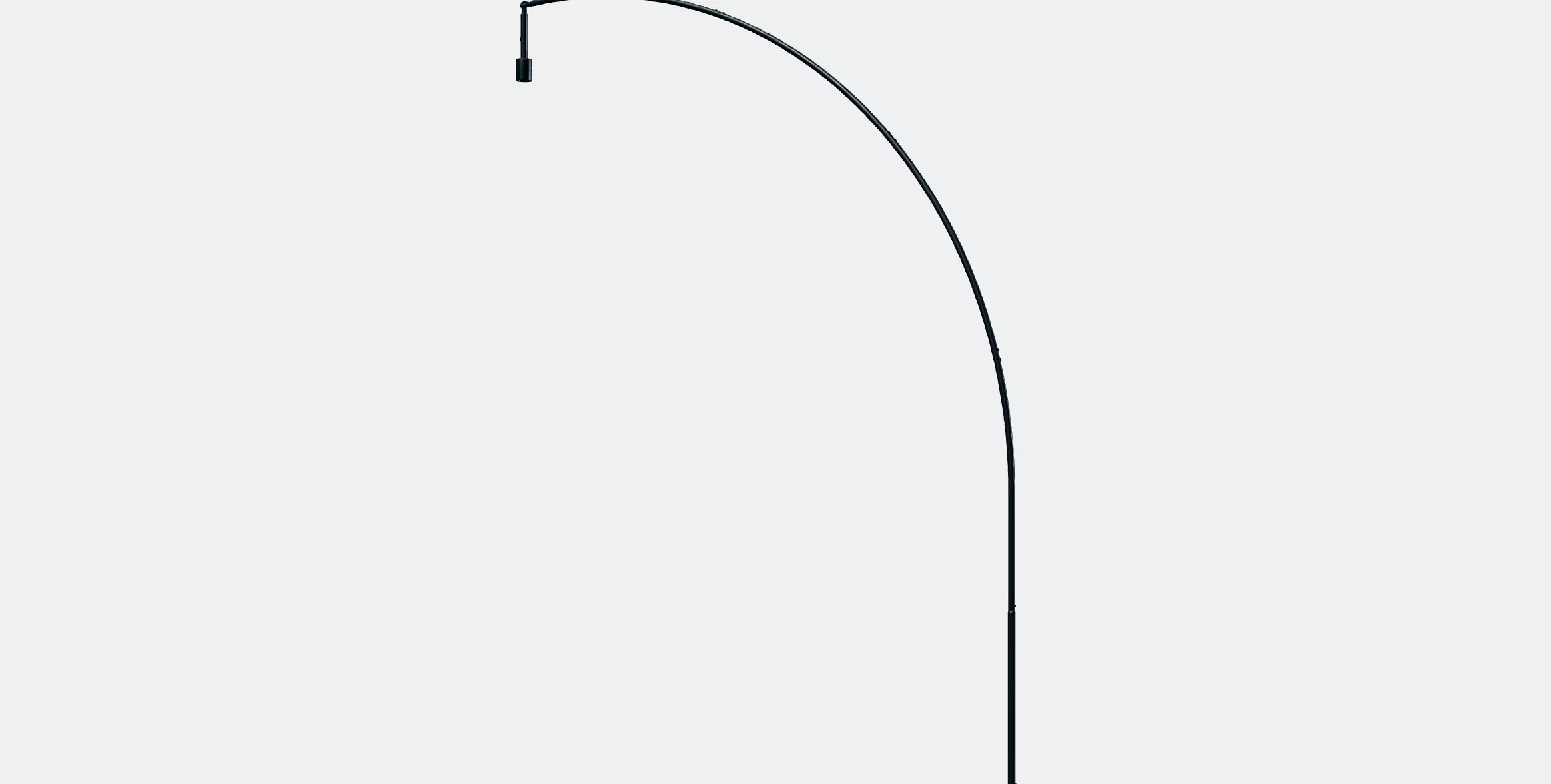 SKAFTET Floor lamp base arched 3D model_10