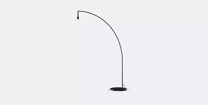 SKAFTET Floor lamp base arched