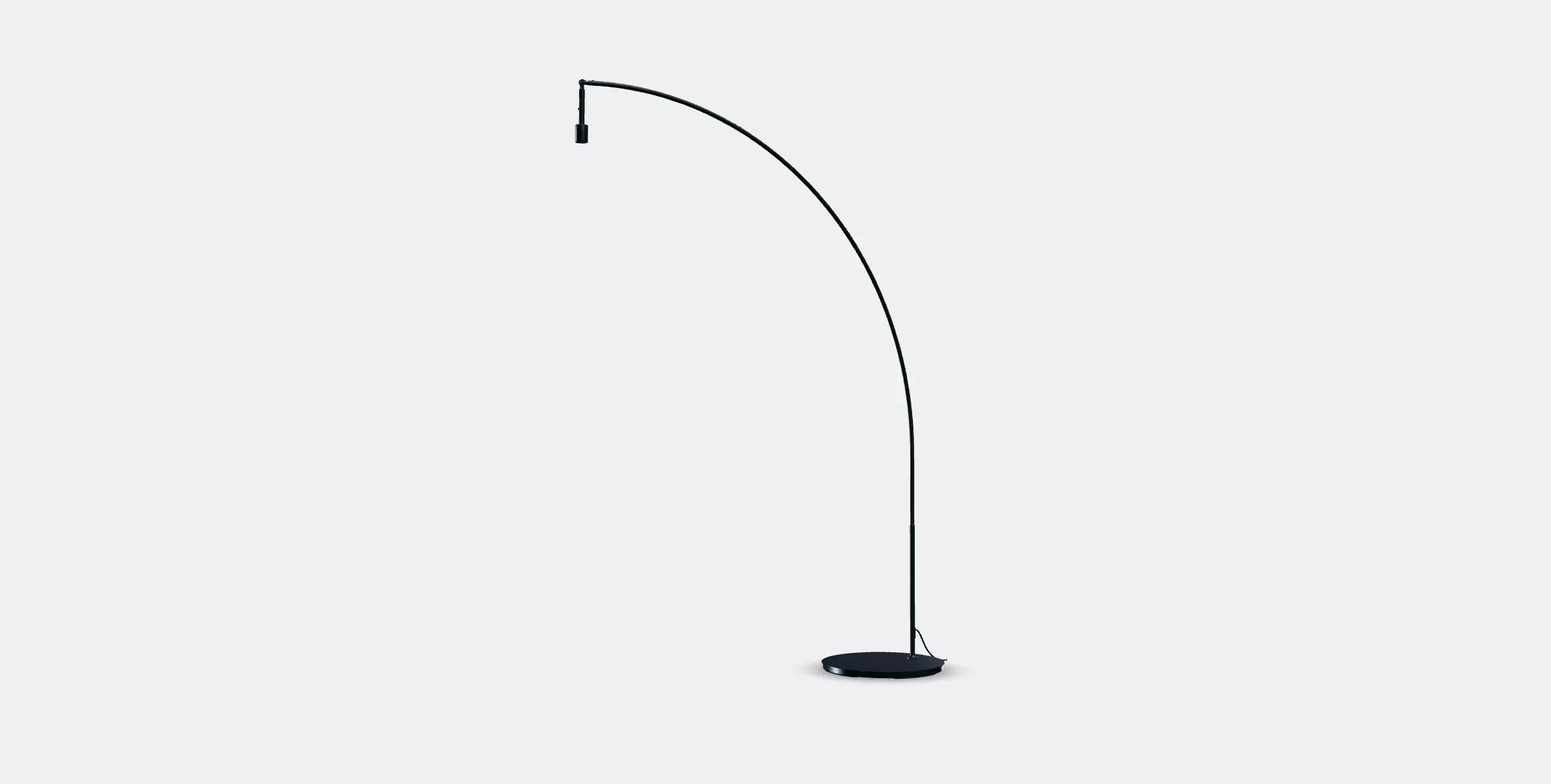 SKAFTET Floor lamp base arched 3D model_0
