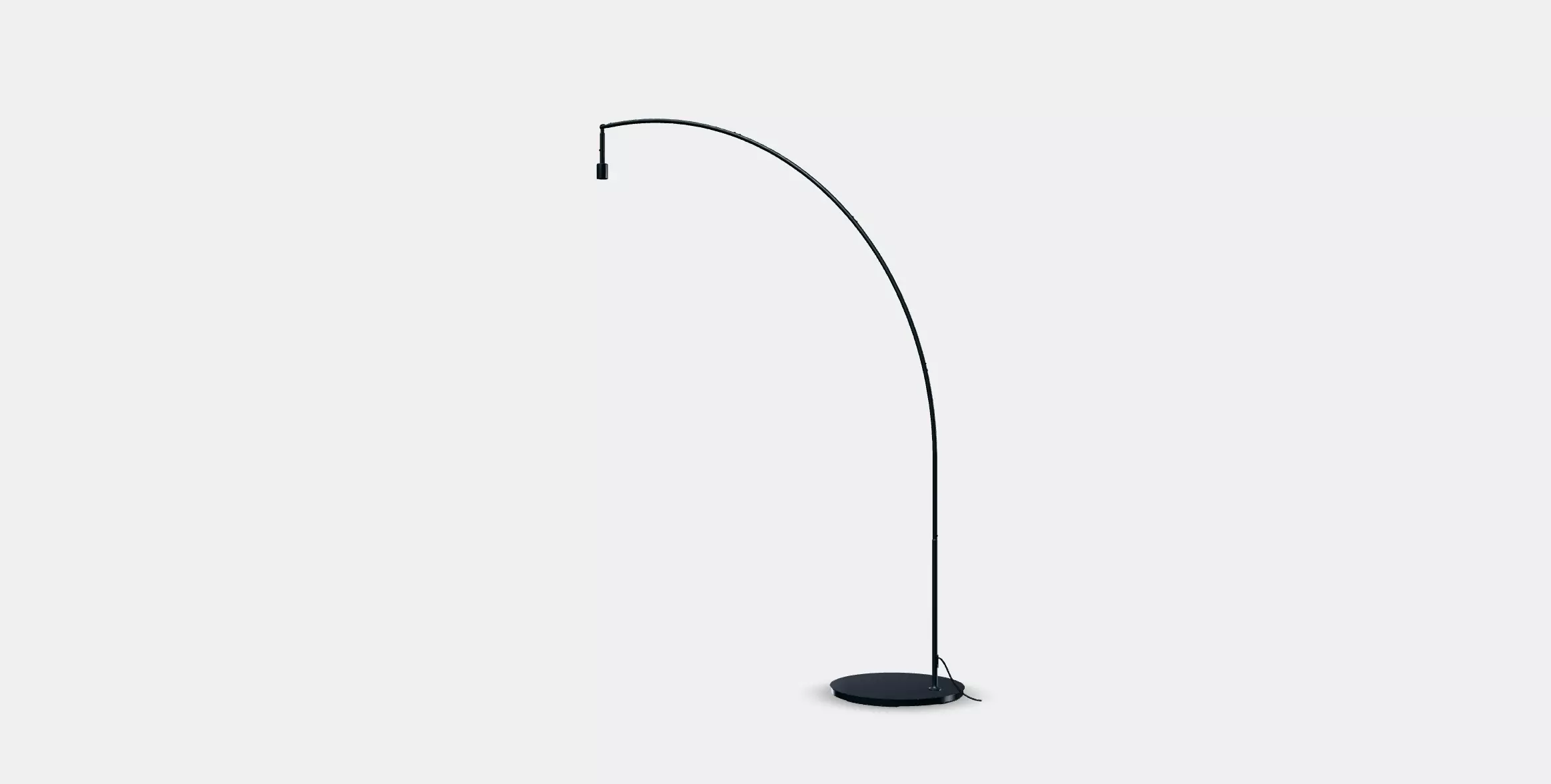 SKAFTET Floor lamp base arched 3D model_9