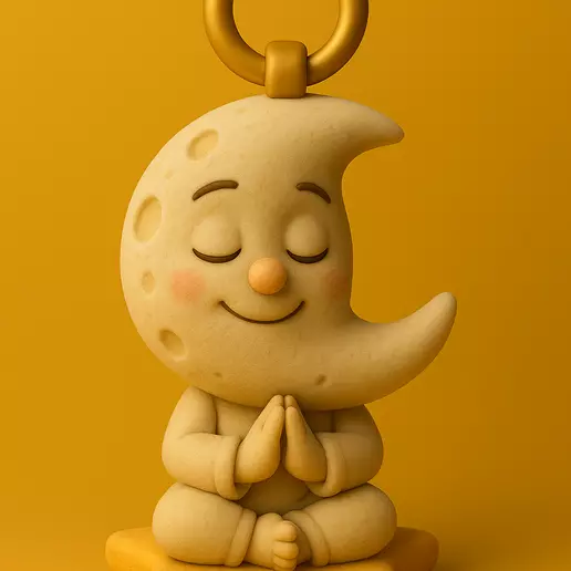 Moonlit Serenity 3D print model_0