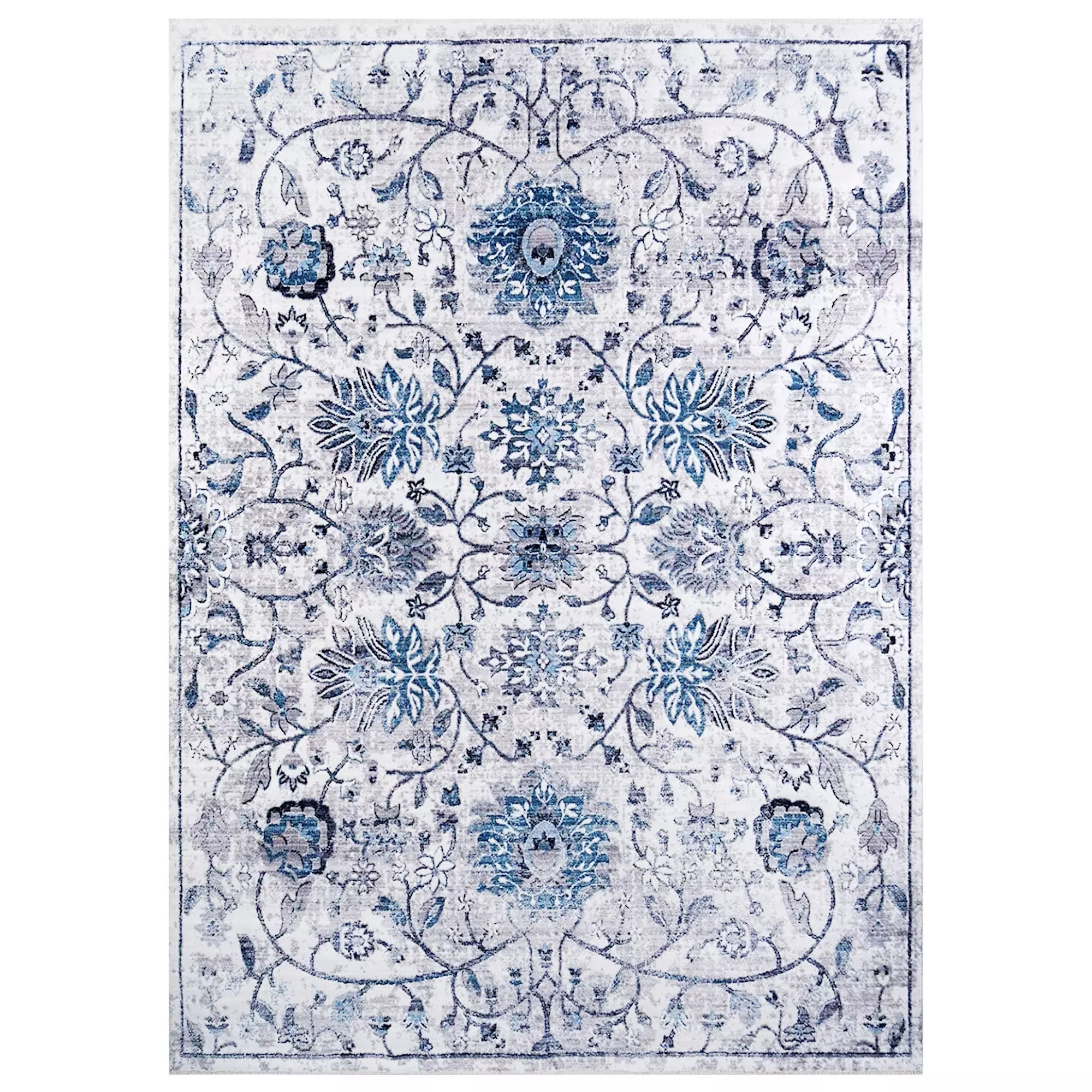 Allstar Traditional Multicolor Rug Low-poly 3D model_1