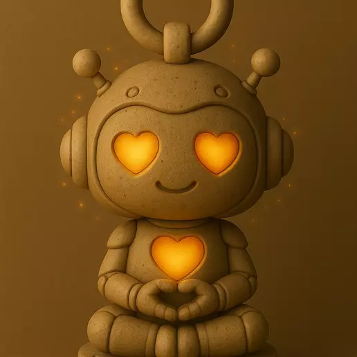 Heartful Bot 3D print model_1