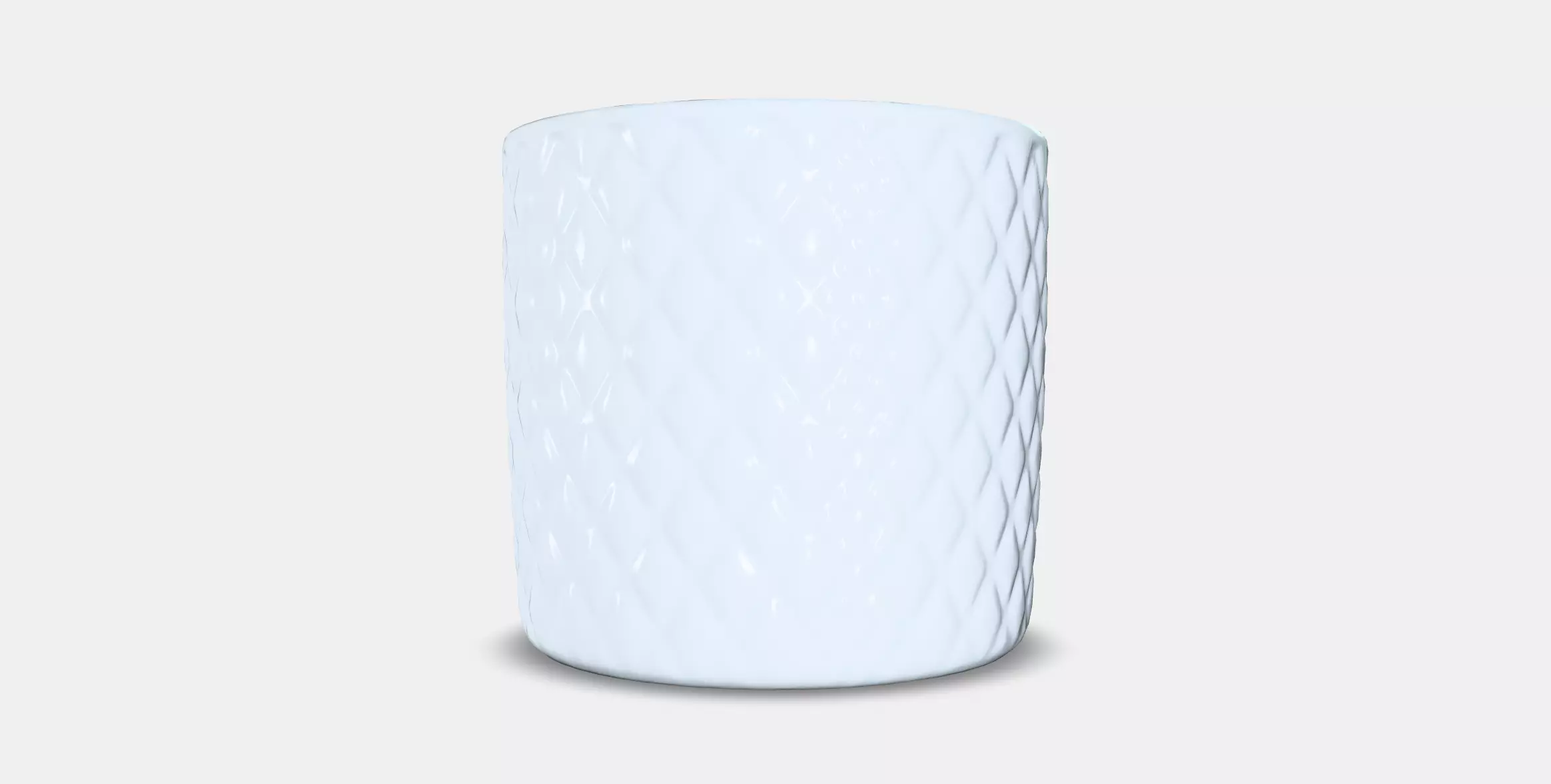 CHIAFRON Plant pot Low-poly 3D model_4