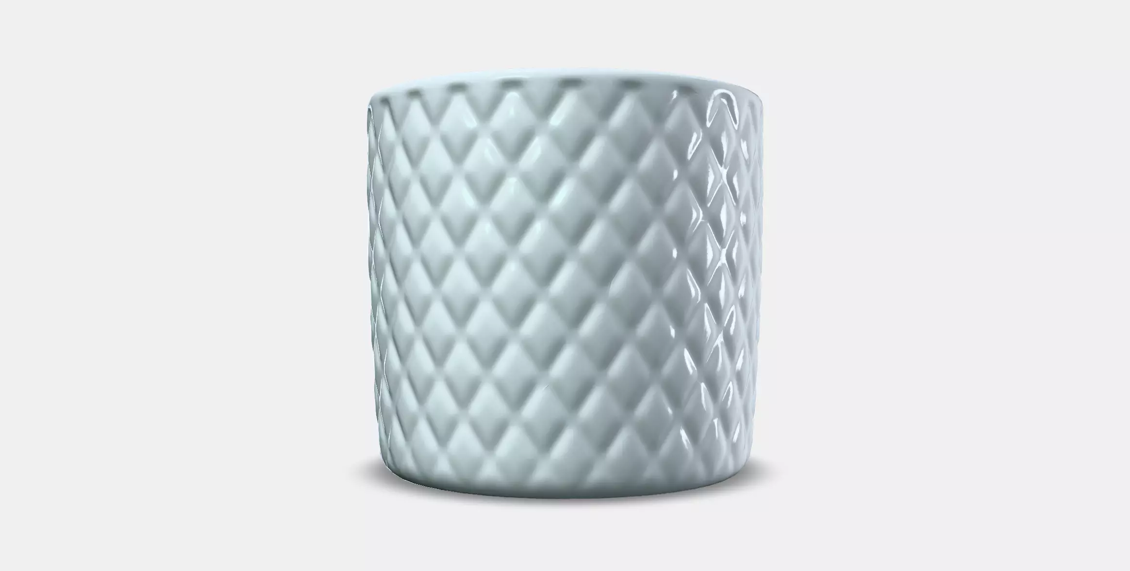 CHIAFRON Plant pot Low-poly 3D model_11