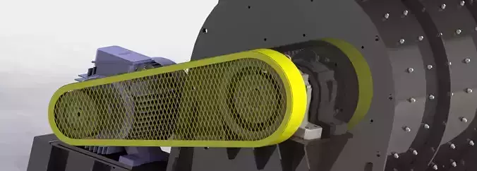 Chain Shredder 3D model