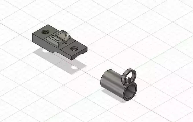 Norconia pneumatic rifle replacement sights 3D print model