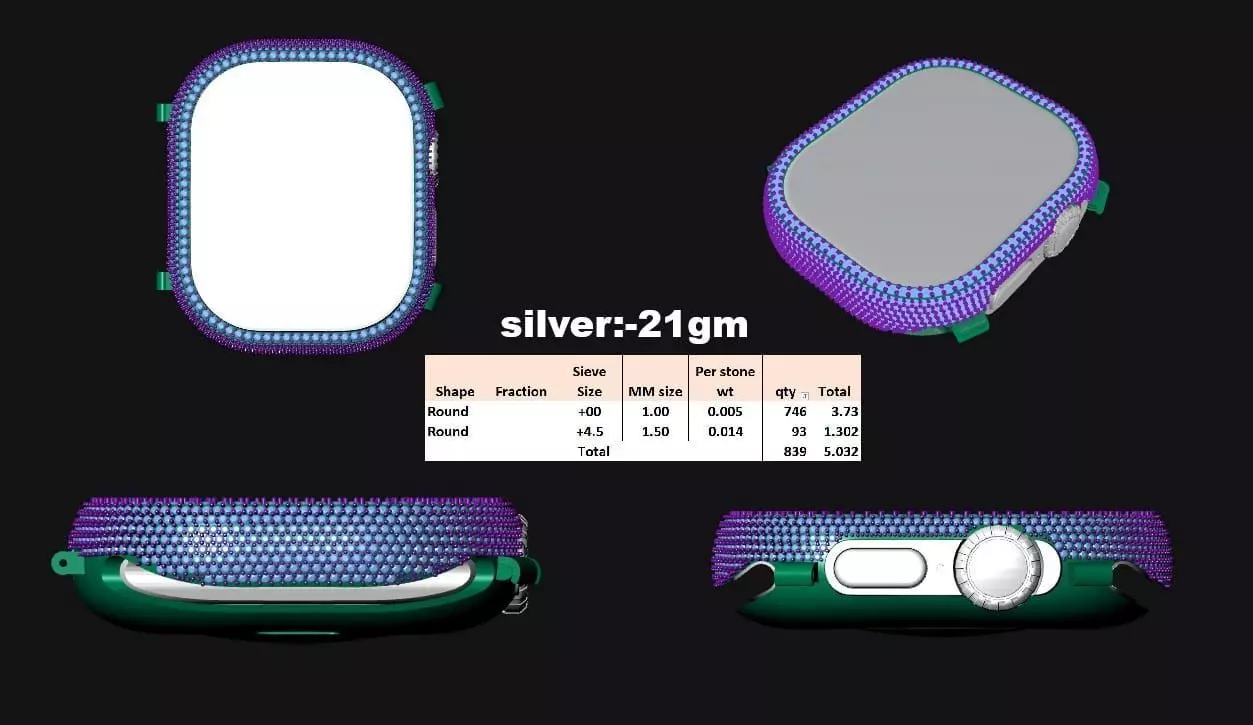 Apple Watch Ultra 2 Case 3D print model_22