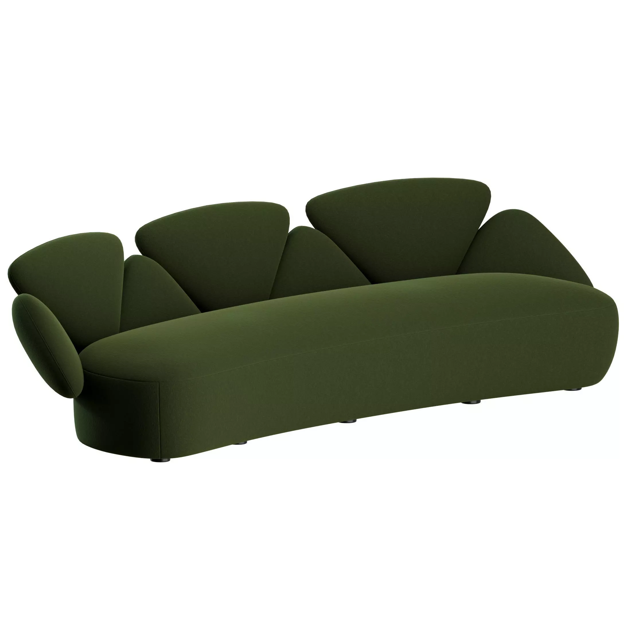 Foretre Curved Sofa by The Future Perfect 3D model_1