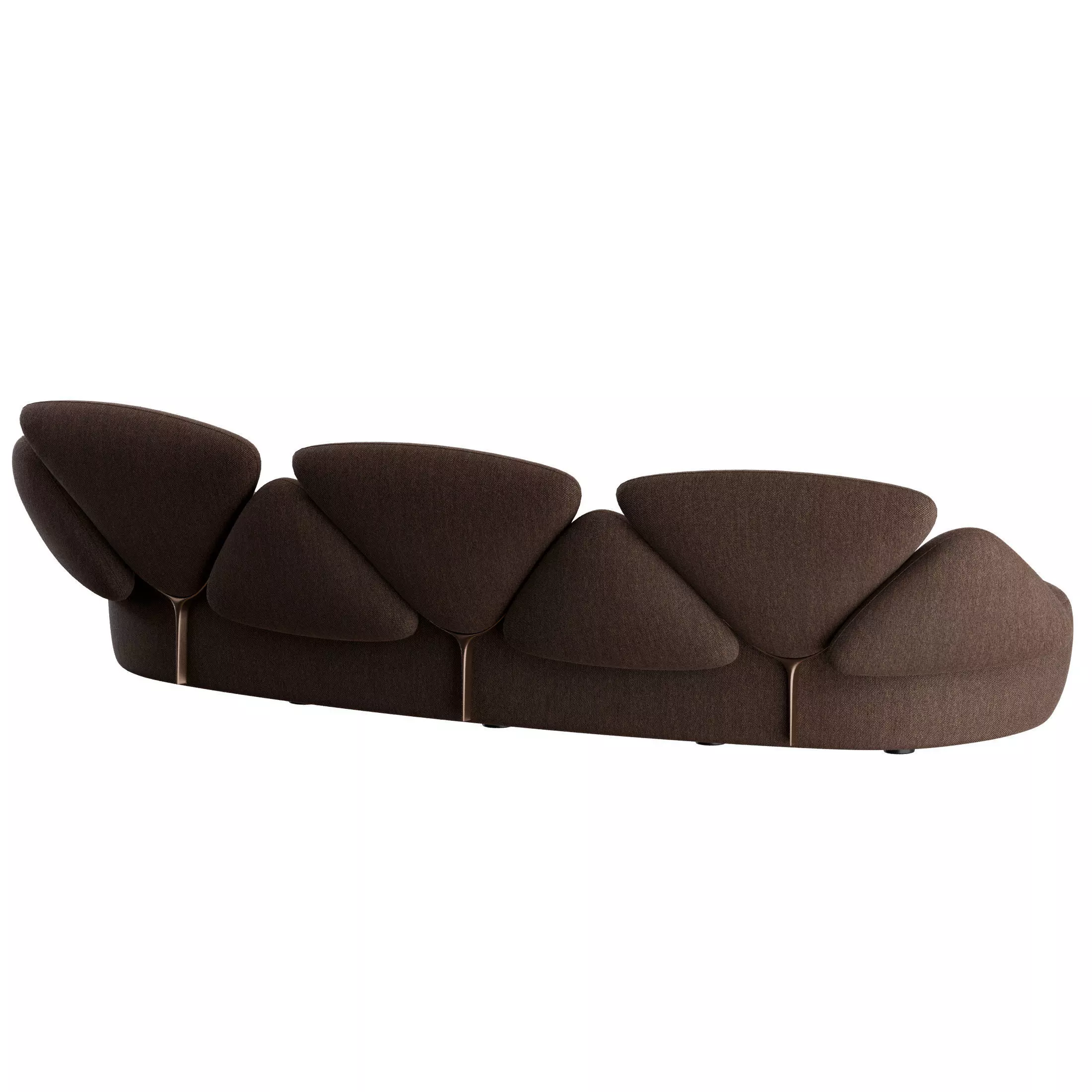 Foretre Curved Sofa by The Future Perfect 3D model_7