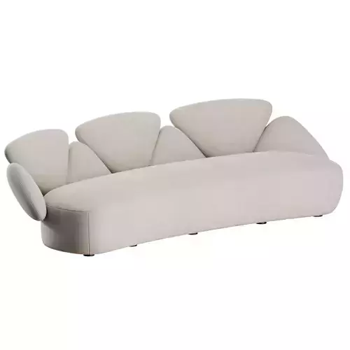 Foretre Curved Sofa by The Future Perfect