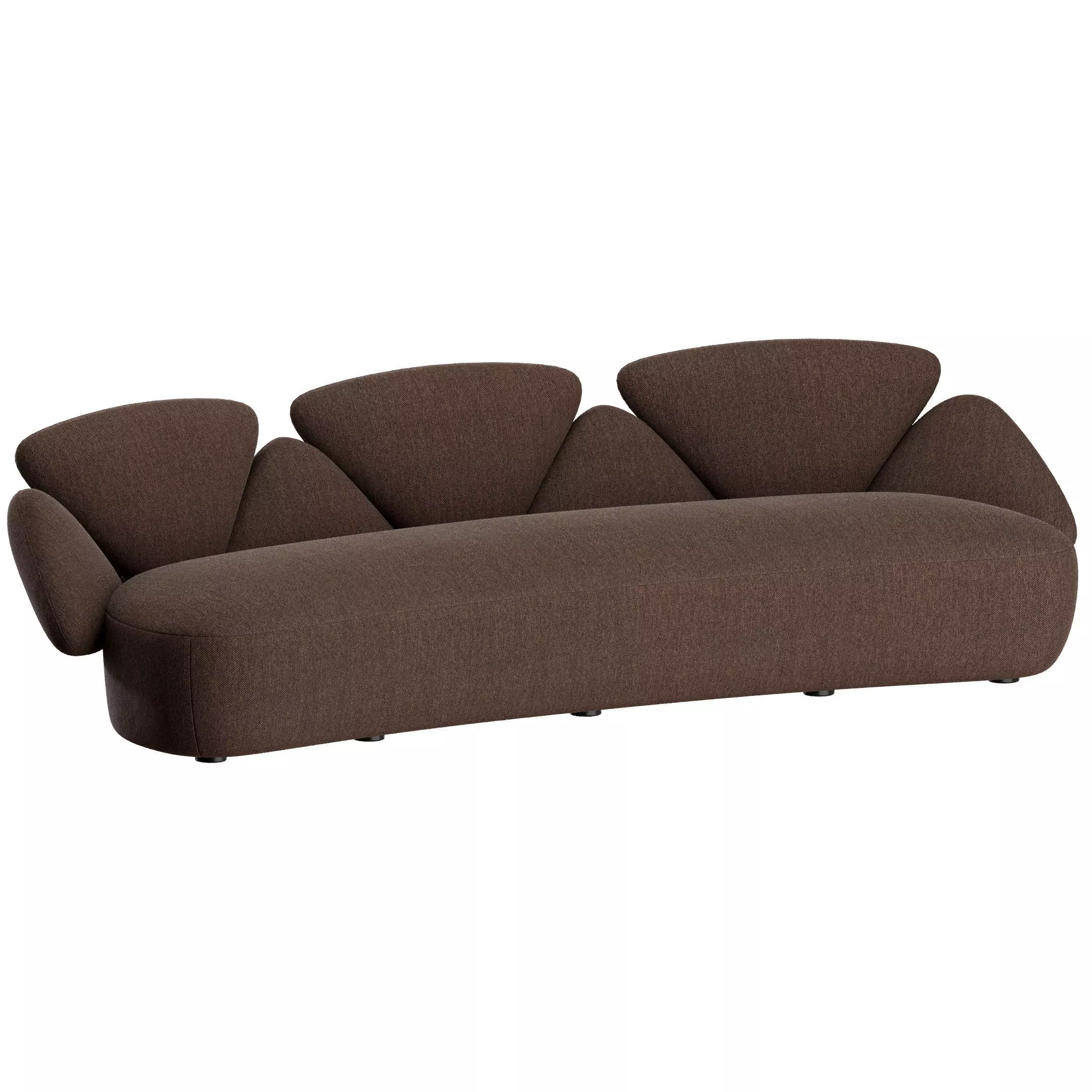Foretre Curved Sofa by The Future Perfect 3D model_5
