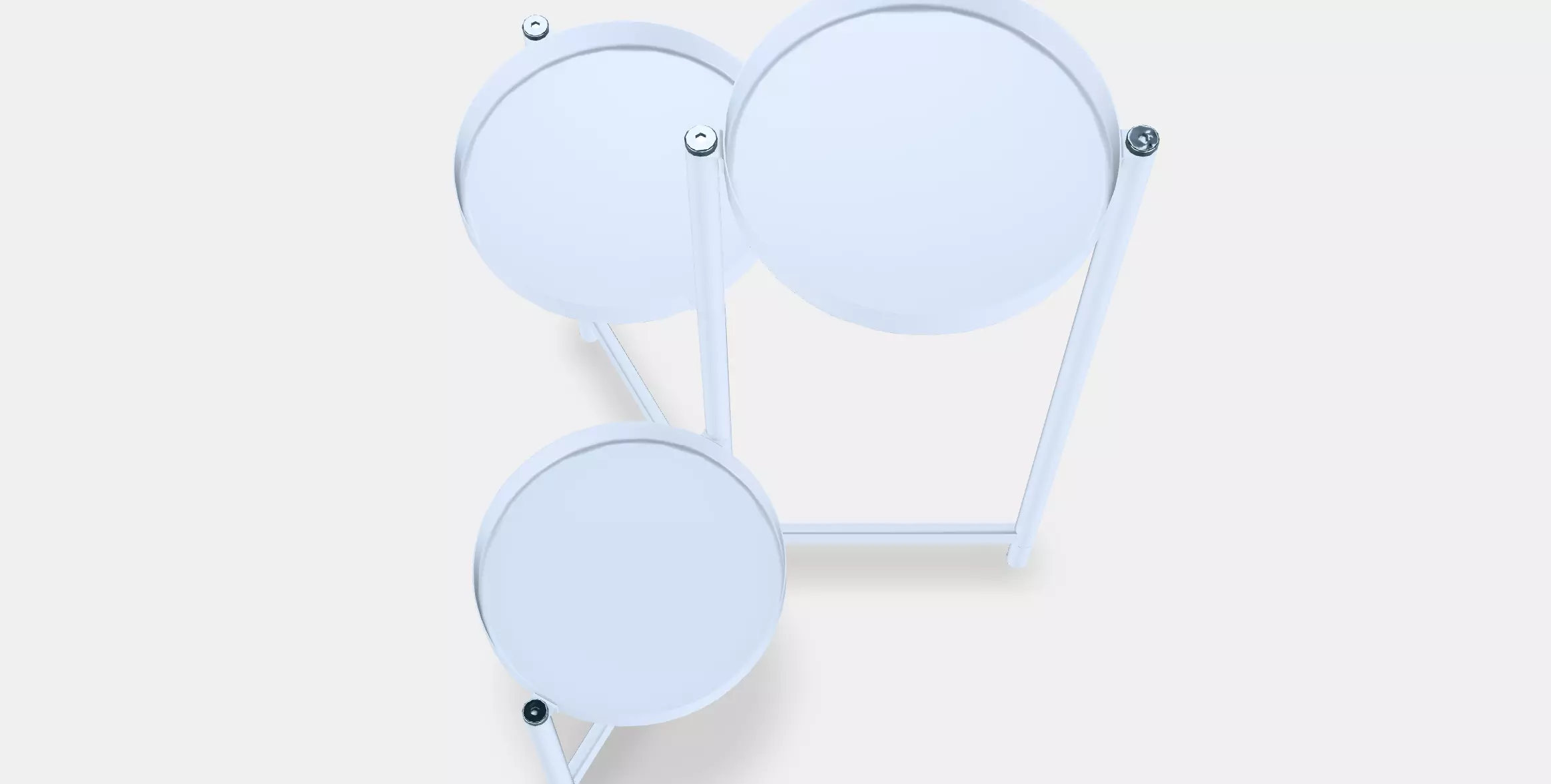 OLIVBLAD Plant stand 2 Low-poly 3D model_4