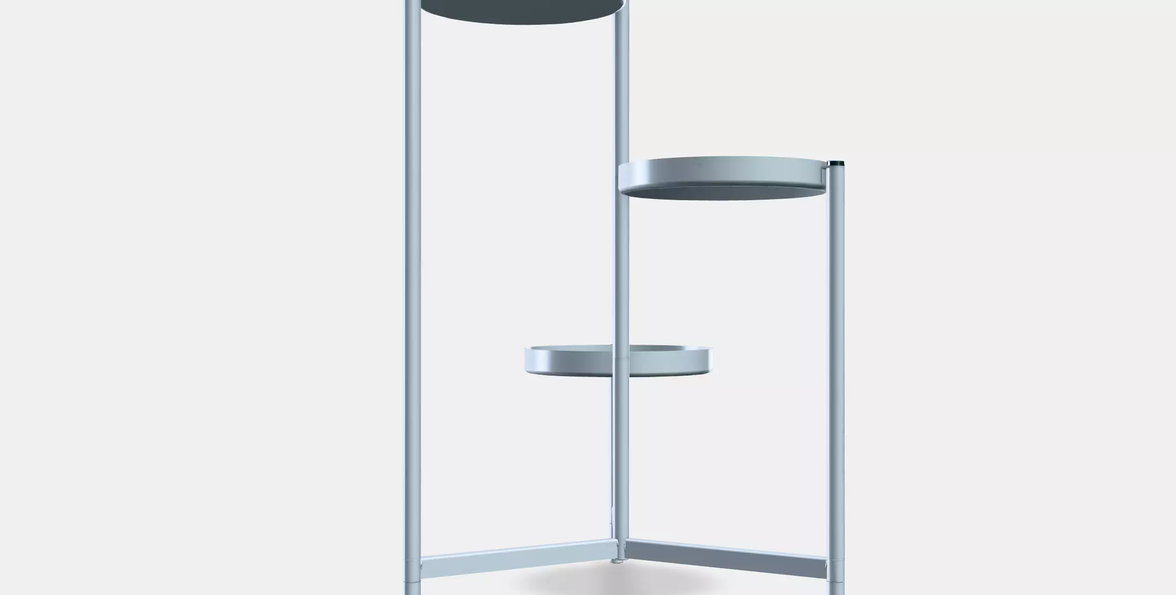 OLIVBLAD Plant stand 2 Low-poly 3D model_6