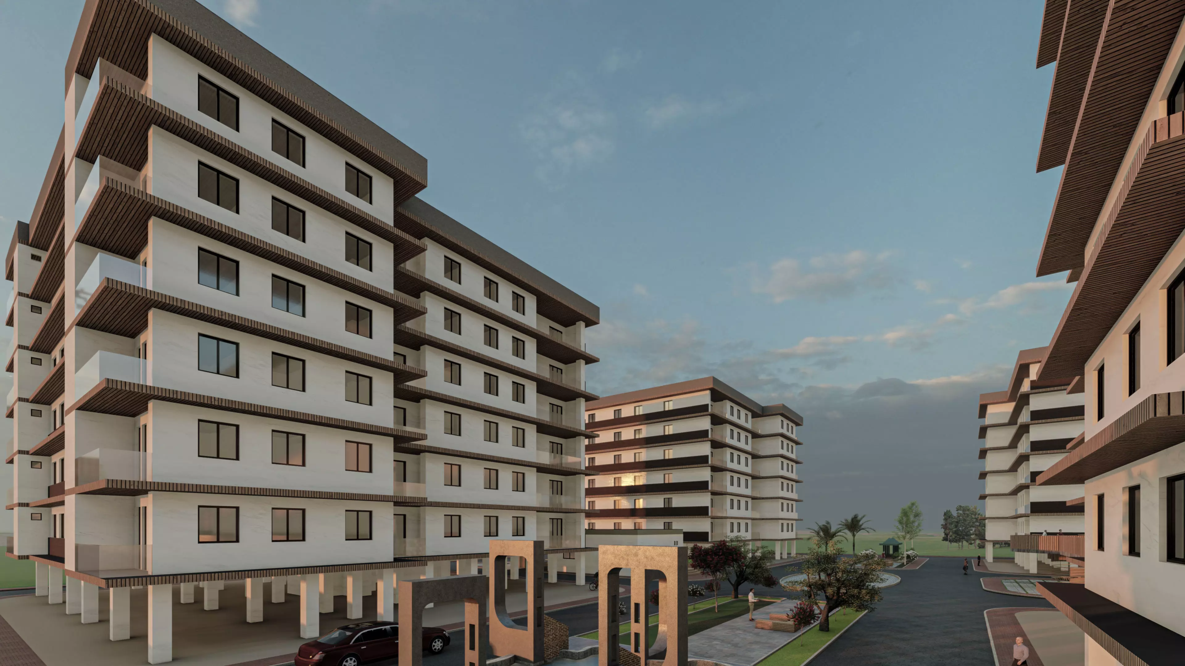 6 Complete Architecture Student Projects Pack  3D model_19