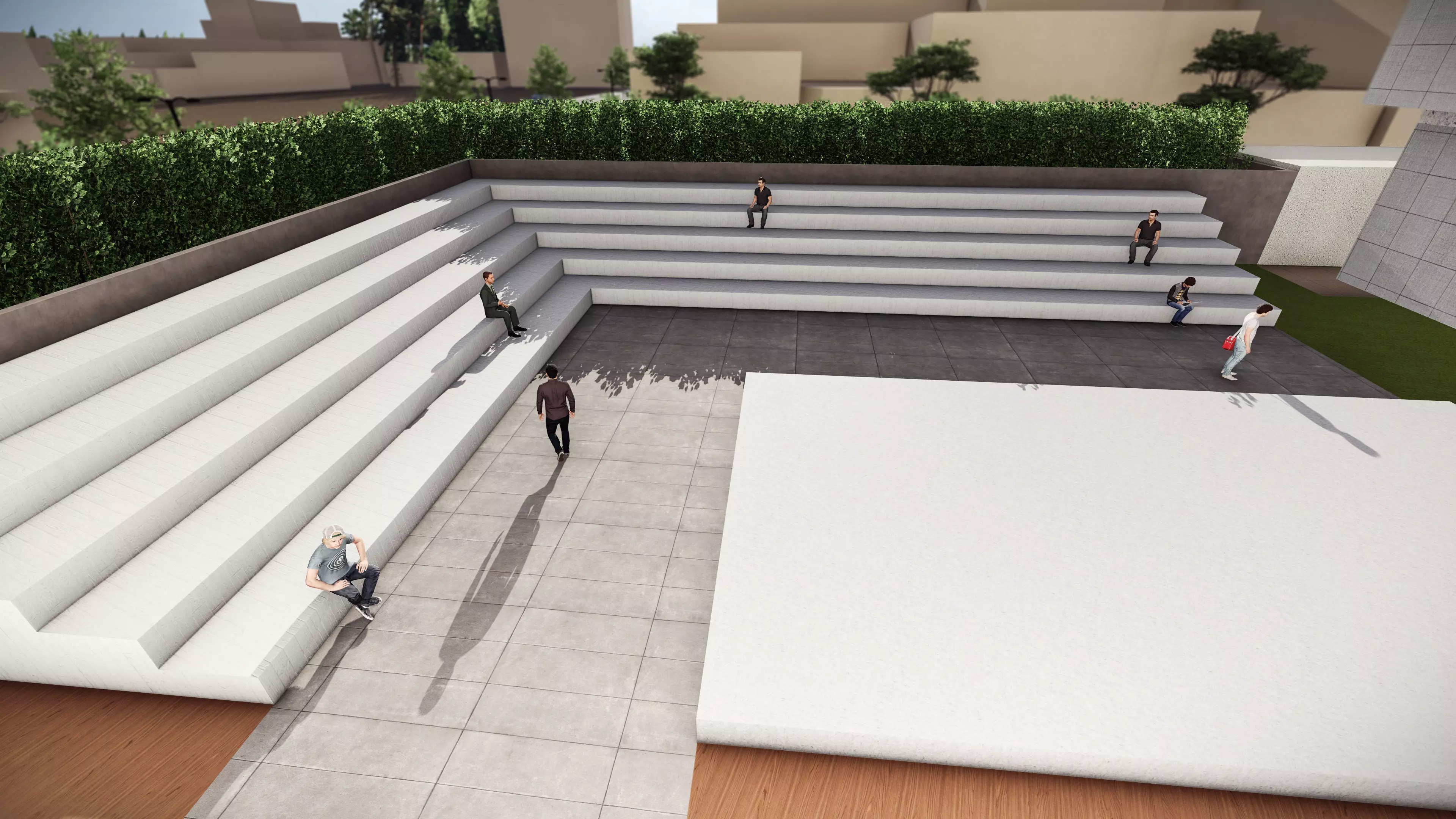 6 Complete Architecture Student Projects Pack  3D model_68