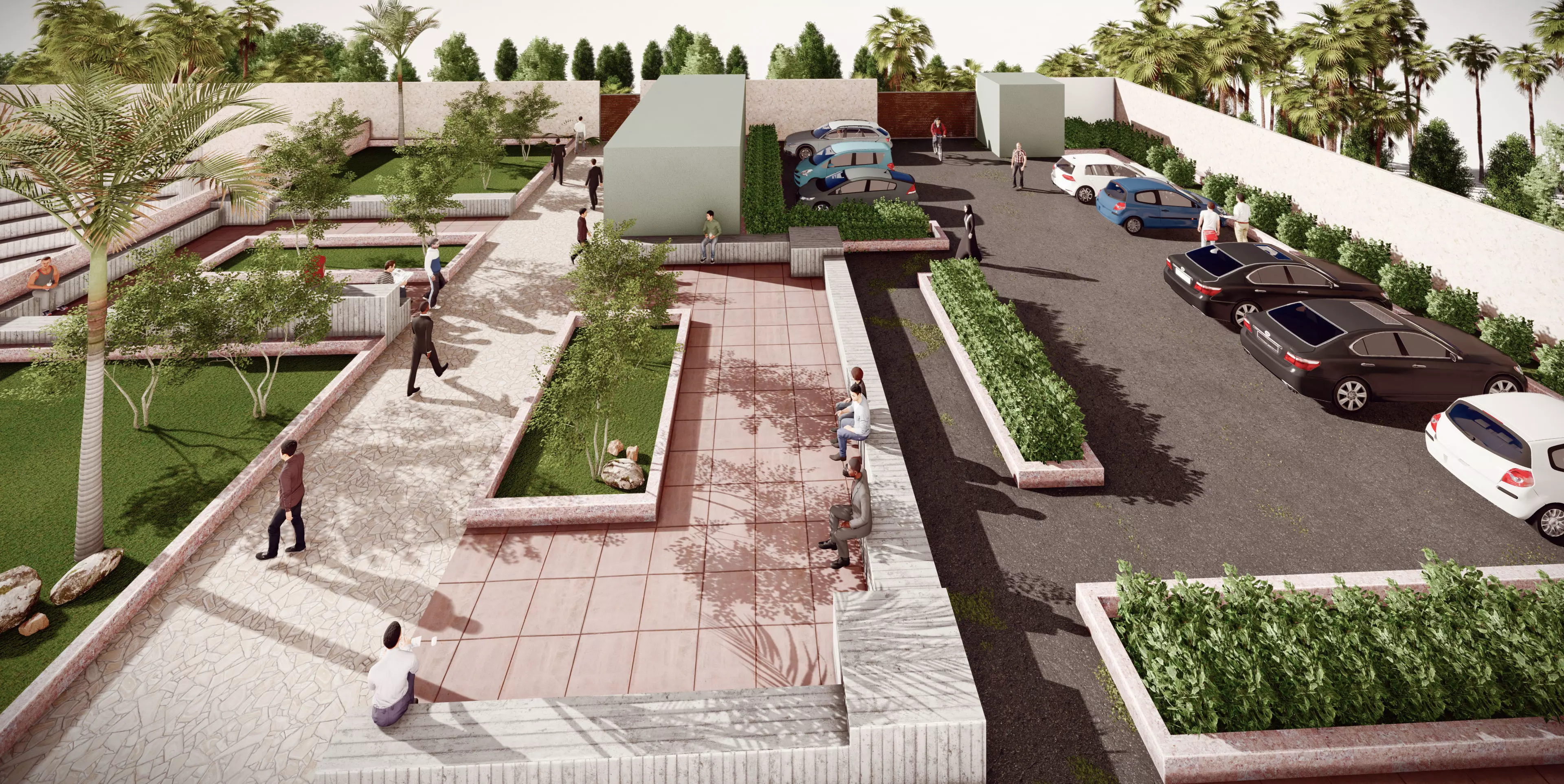 6 Complete Architecture Student Projects Pack  3D model_40