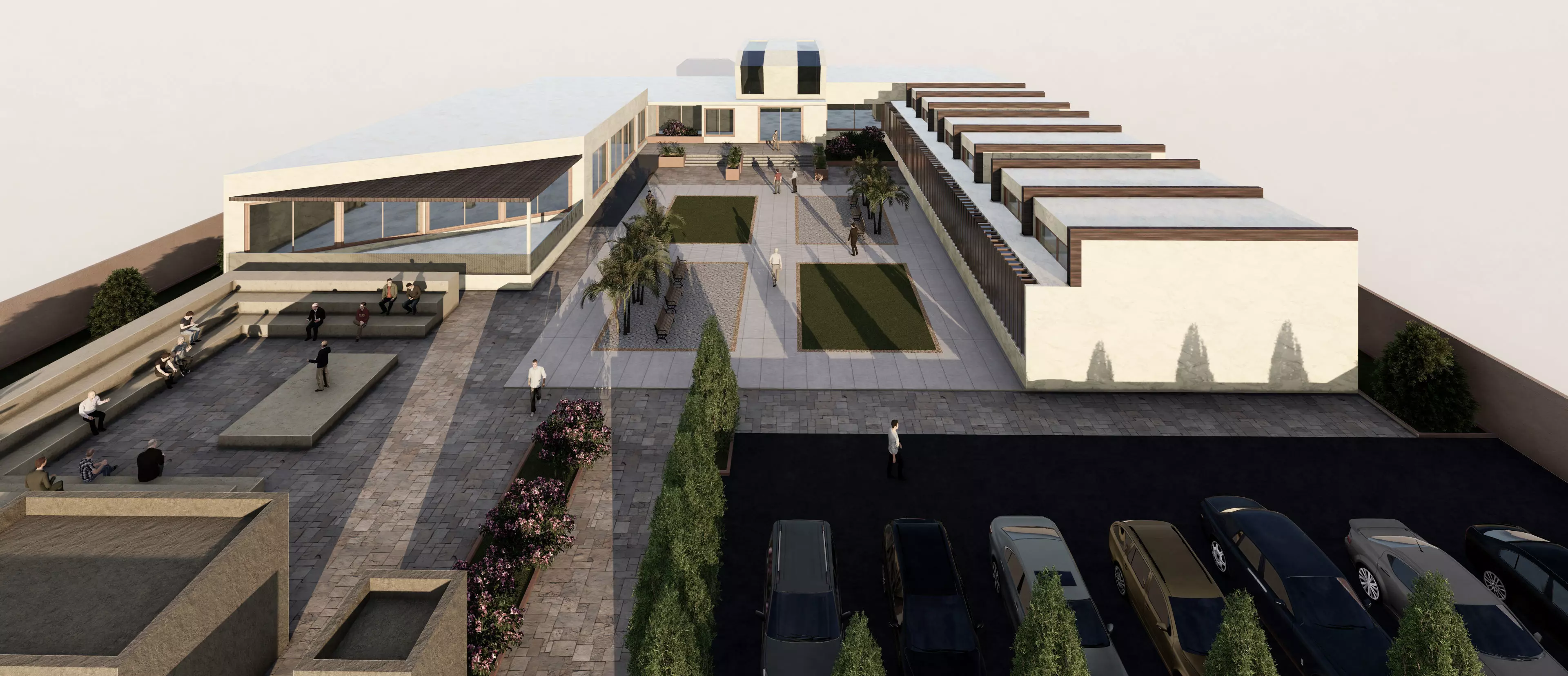 6 Complete Architecture Student Projects Pack  3D model_4