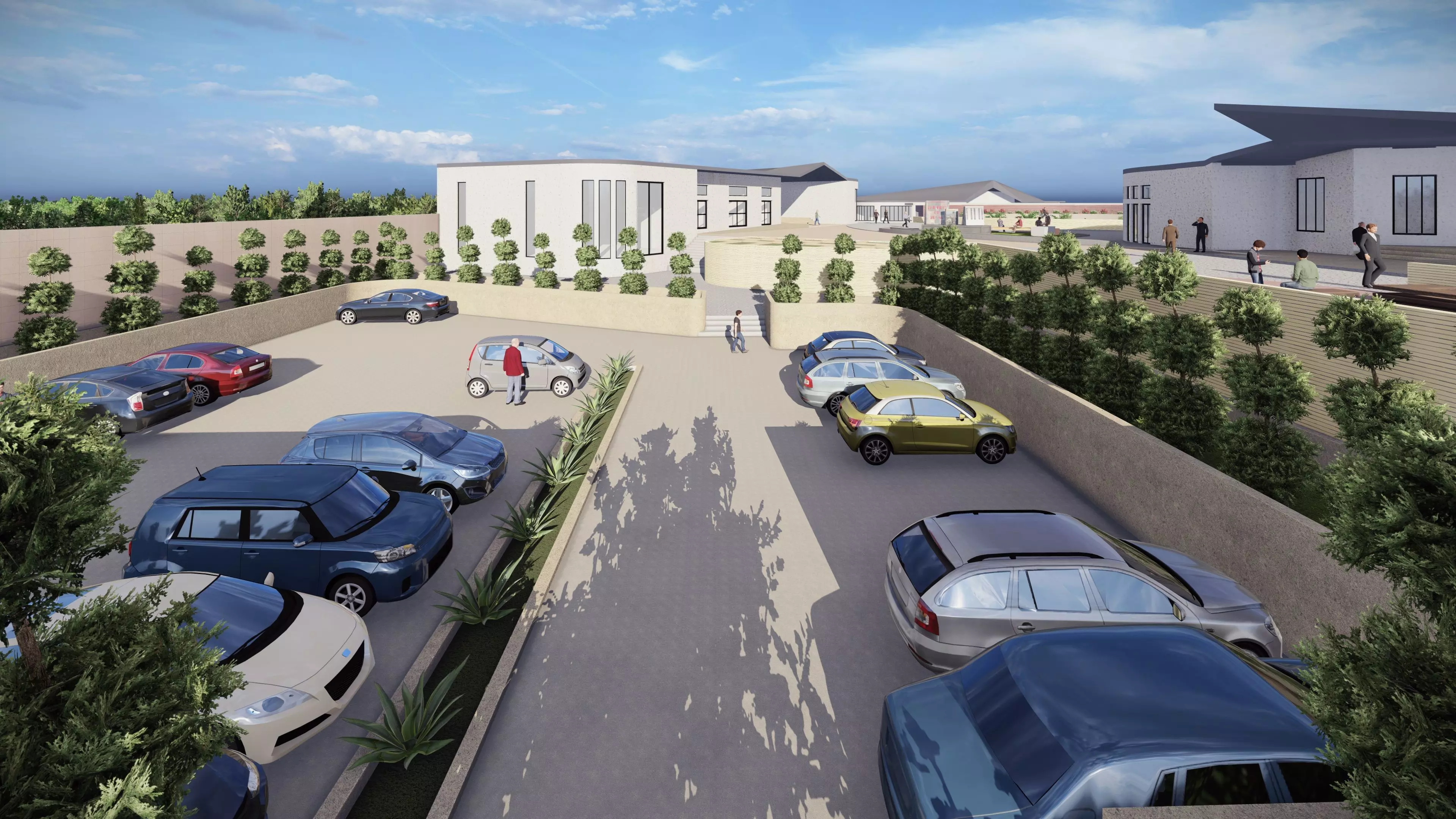 6 Complete Architecture Student Projects Pack  3D model_45