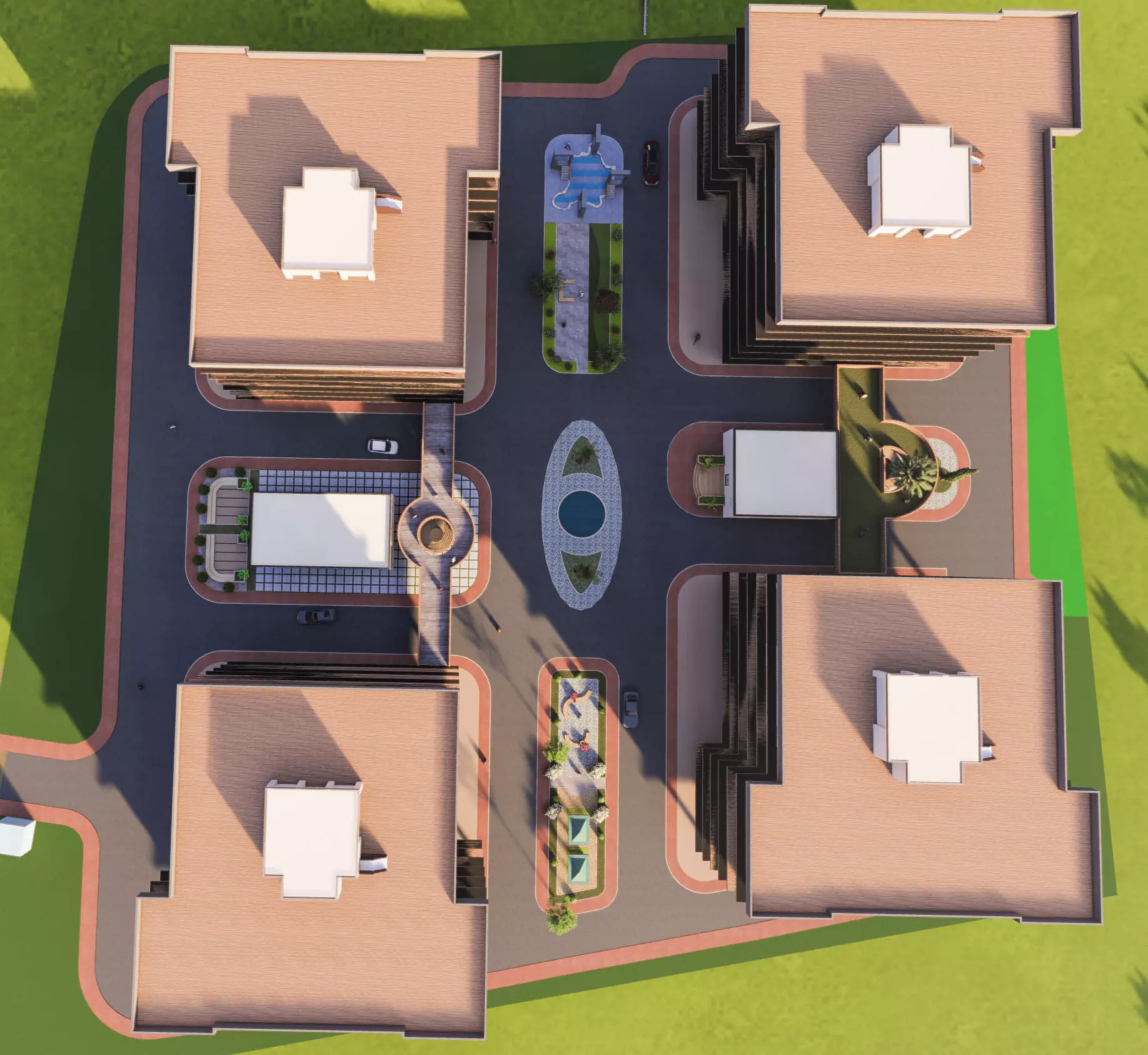 6 Complete Architecture Student Projects Pack  3D model_16