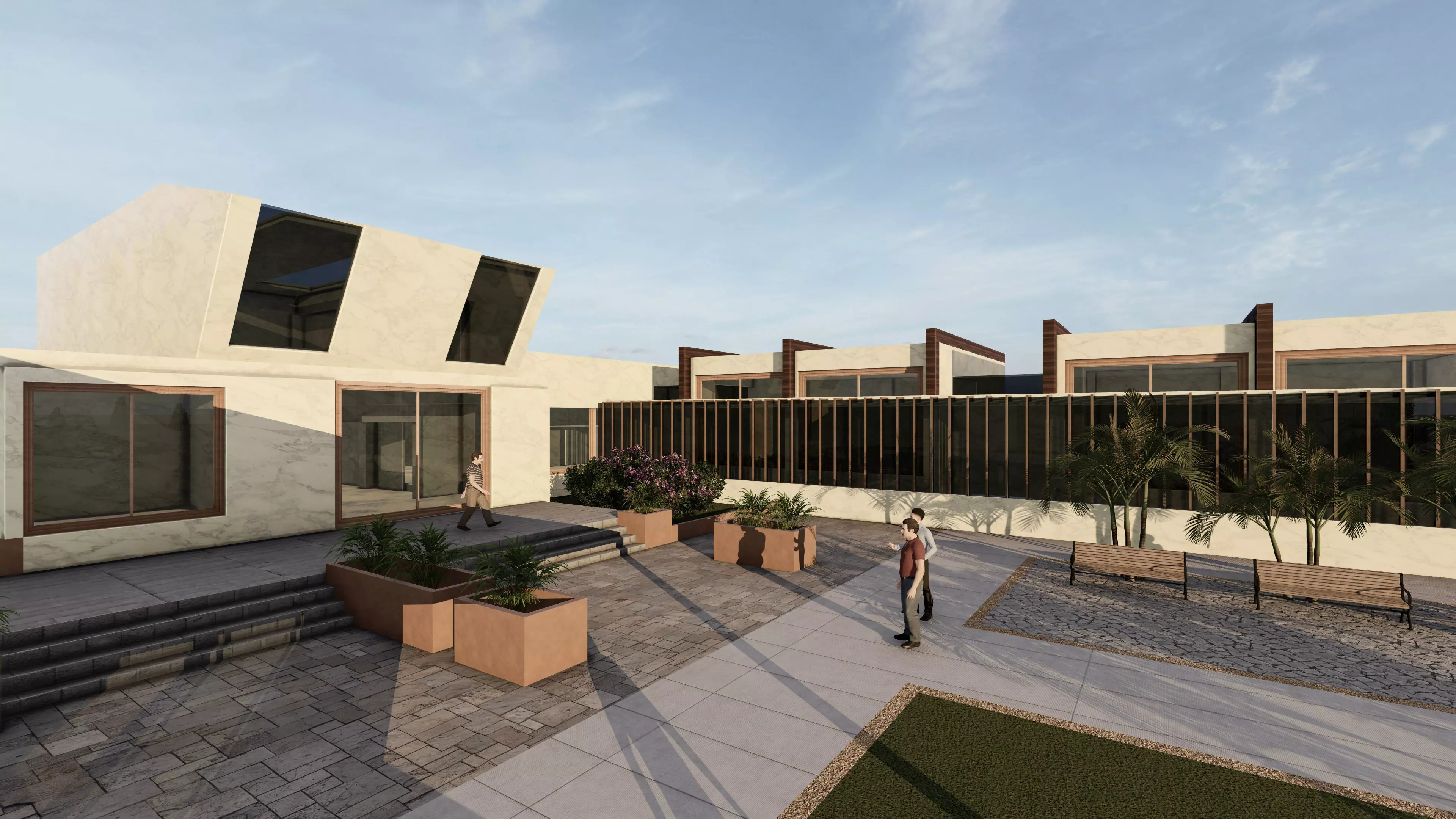 6 Complete Architecture Student Projects Pack  3D model_33