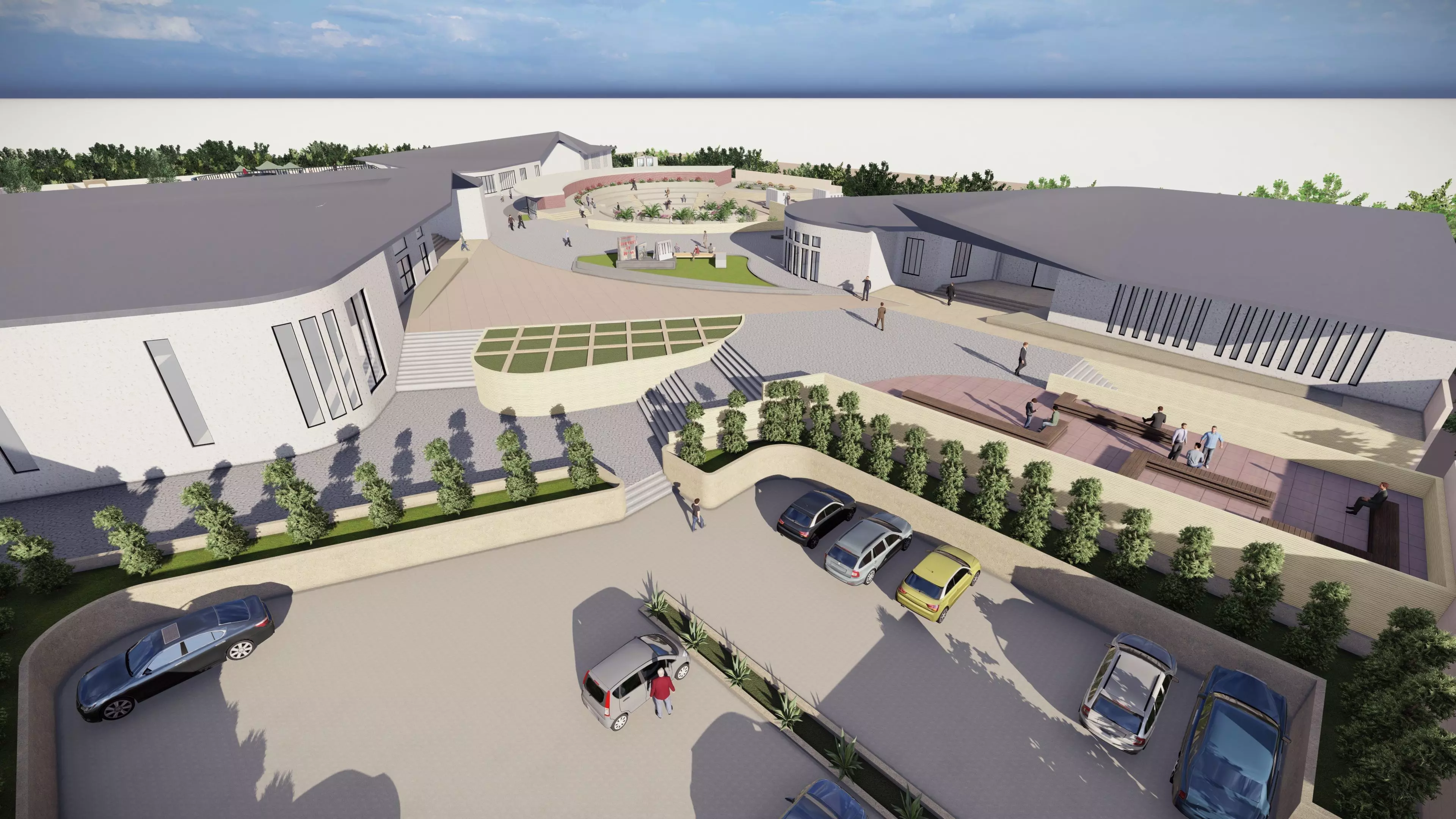 6 Complete Architecture Student Projects Pack  3D model_48