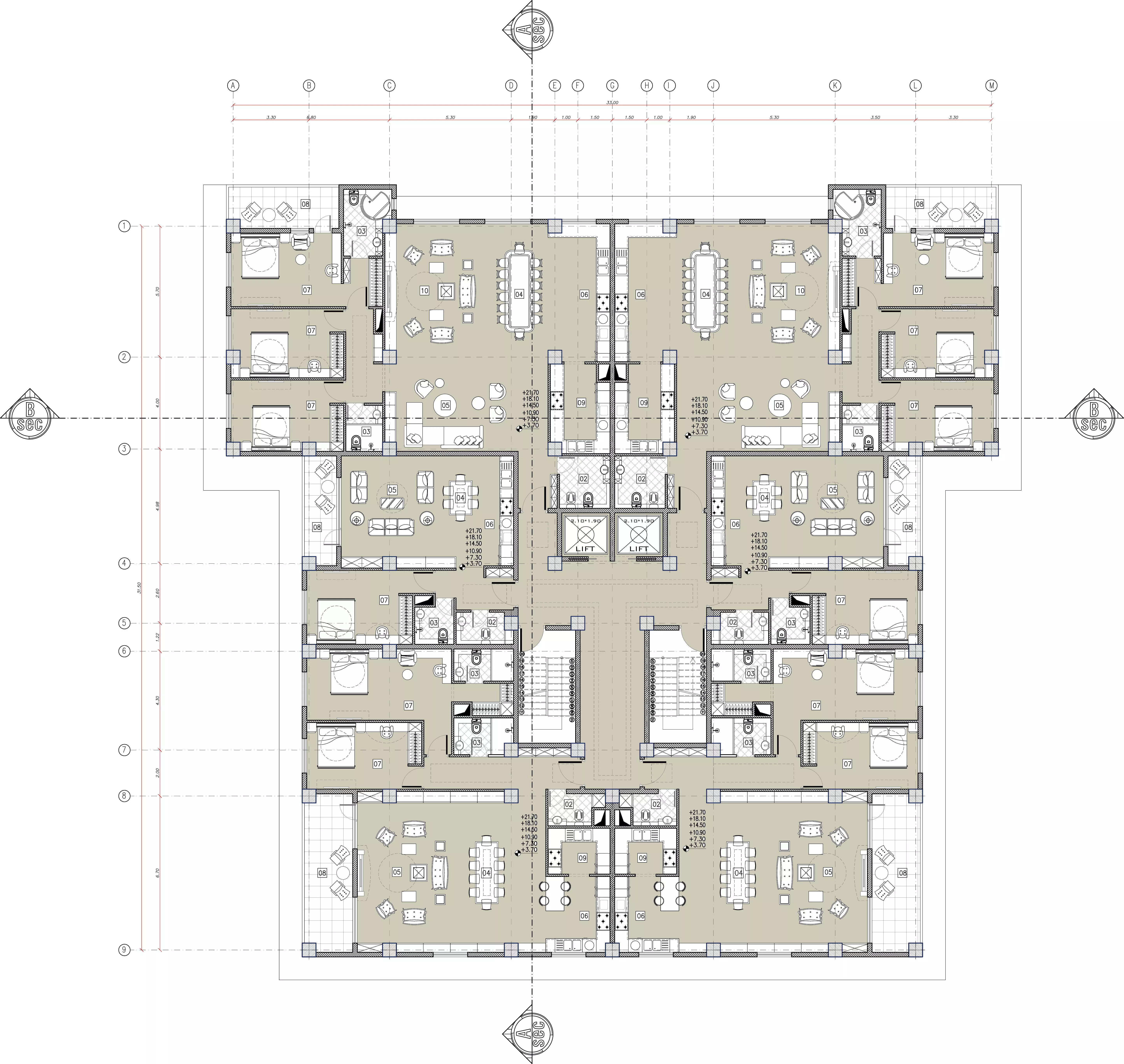 6 Complete Architecture Student Projects Pack  3D model_30