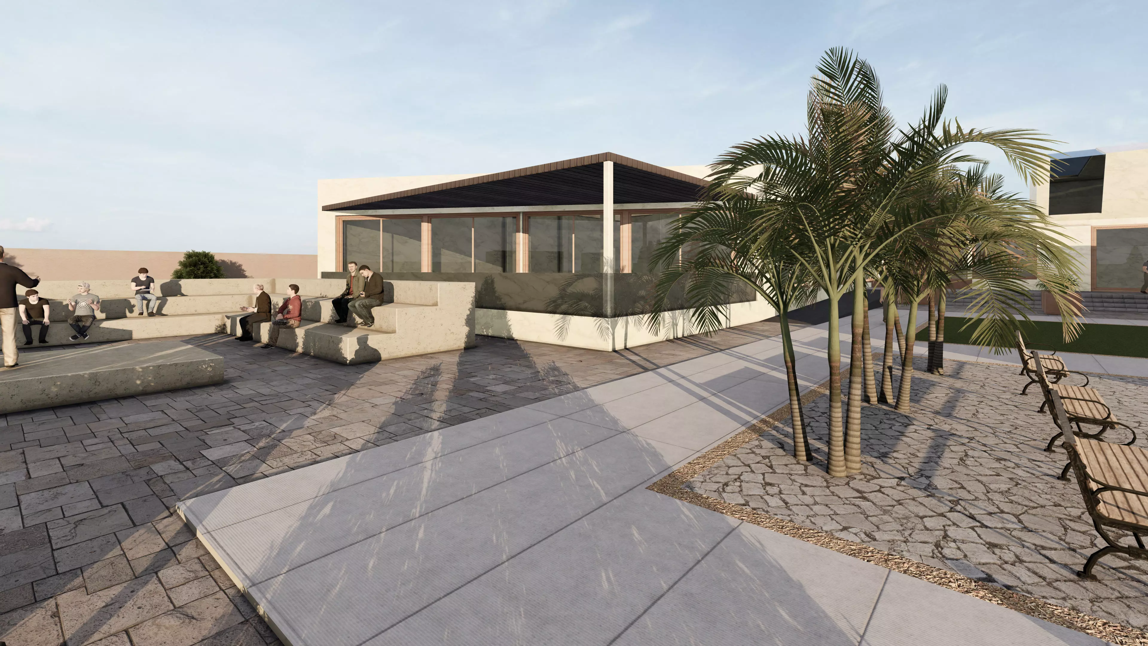 6 Complete Architecture Student Projects Pack  3D model_34