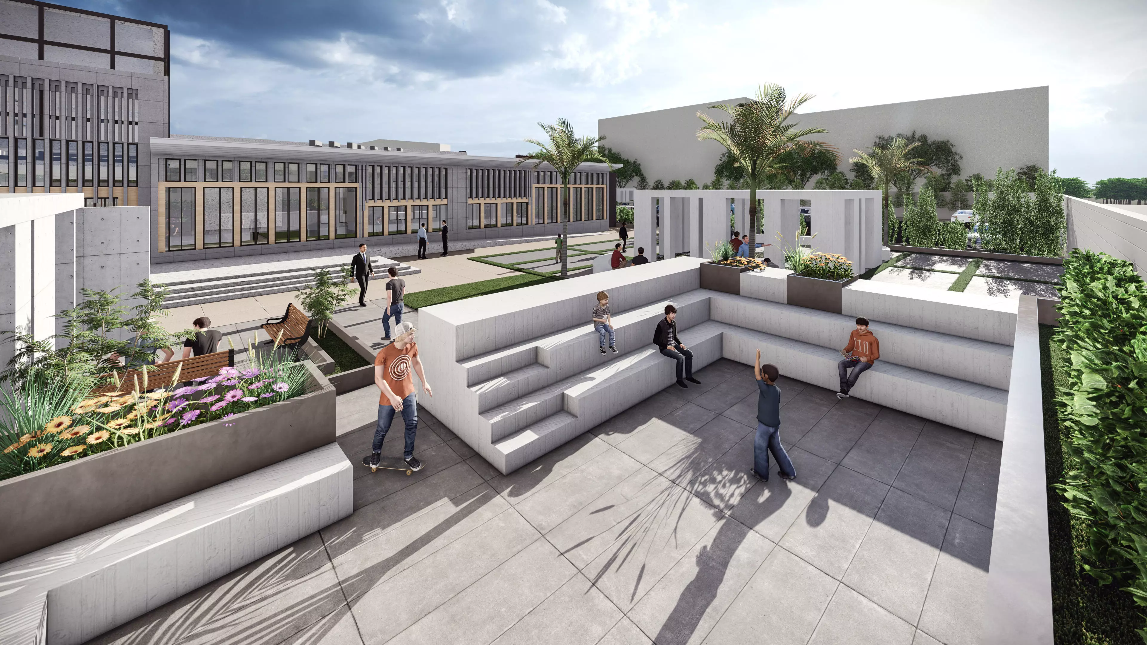 6 Complete Architecture Student Projects Pack  3D model_60