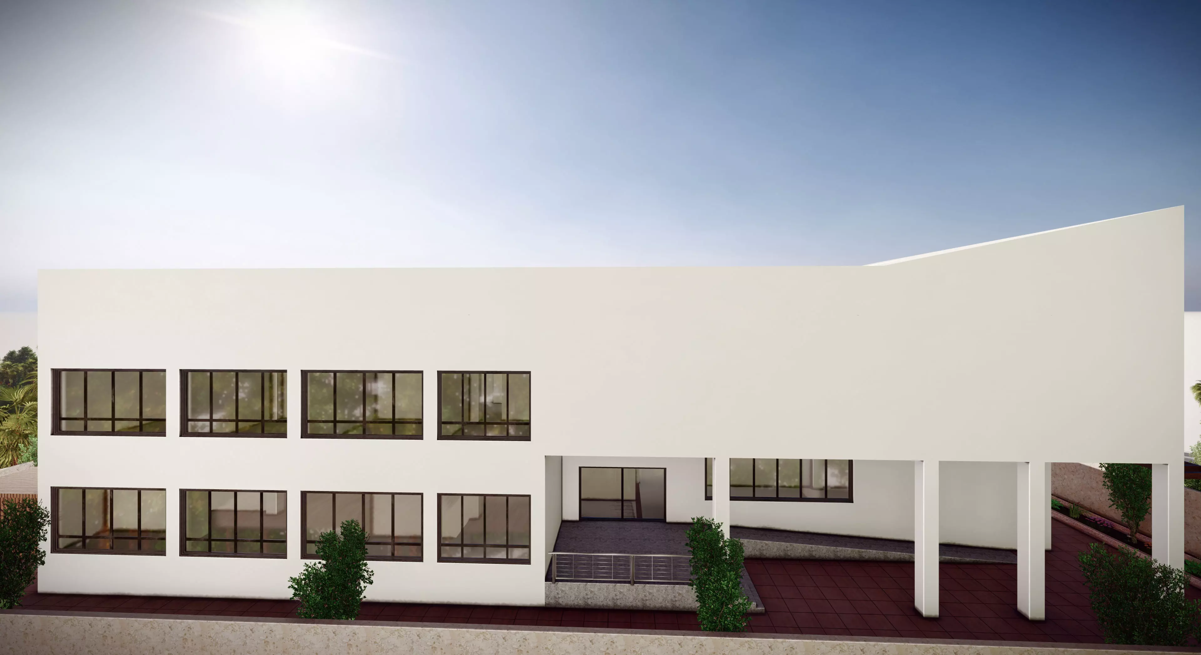 6 Complete Architecture Student Projects Pack  3D model_35