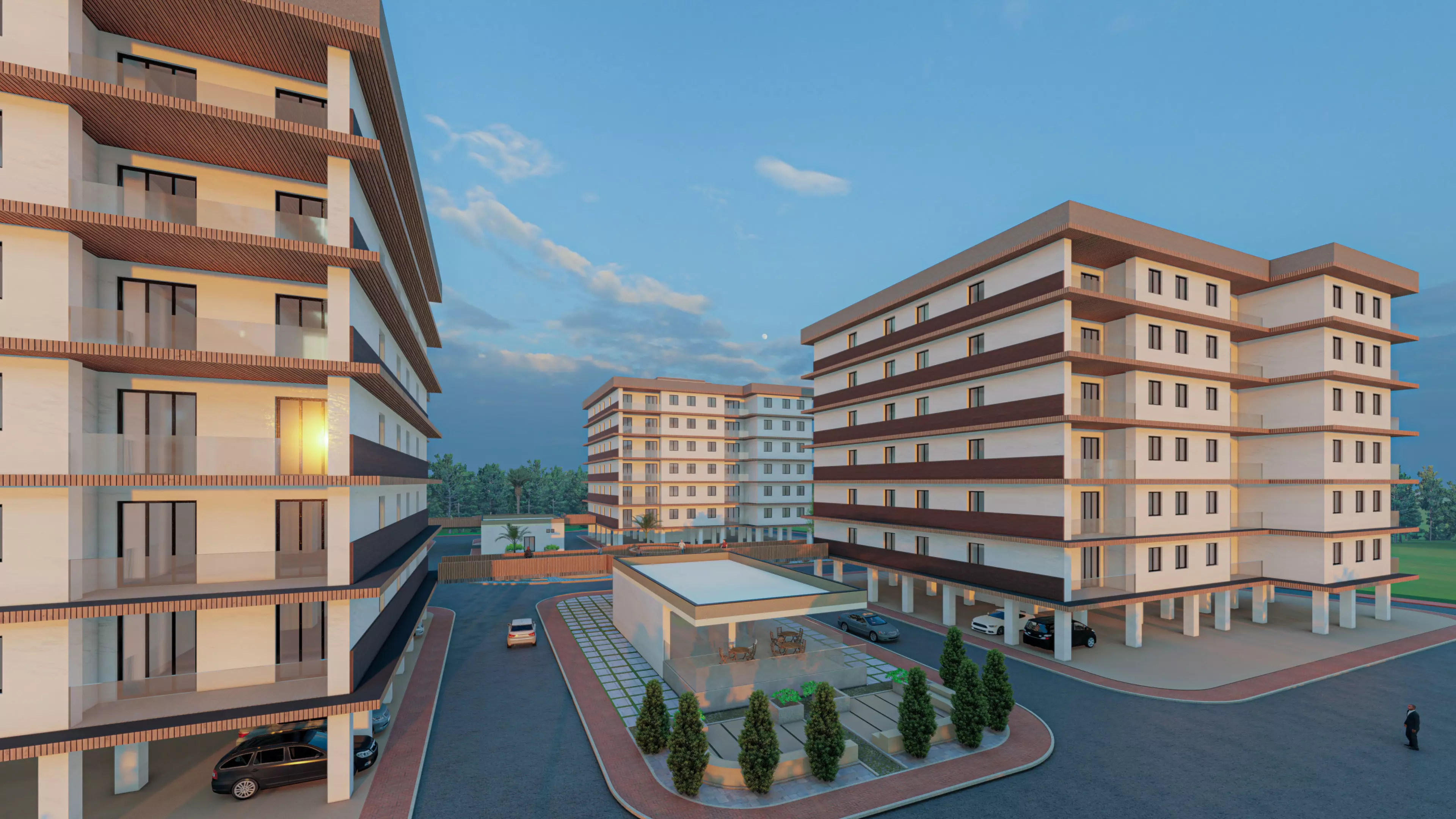 6 Complete Architecture Student Projects Pack  3D model_20