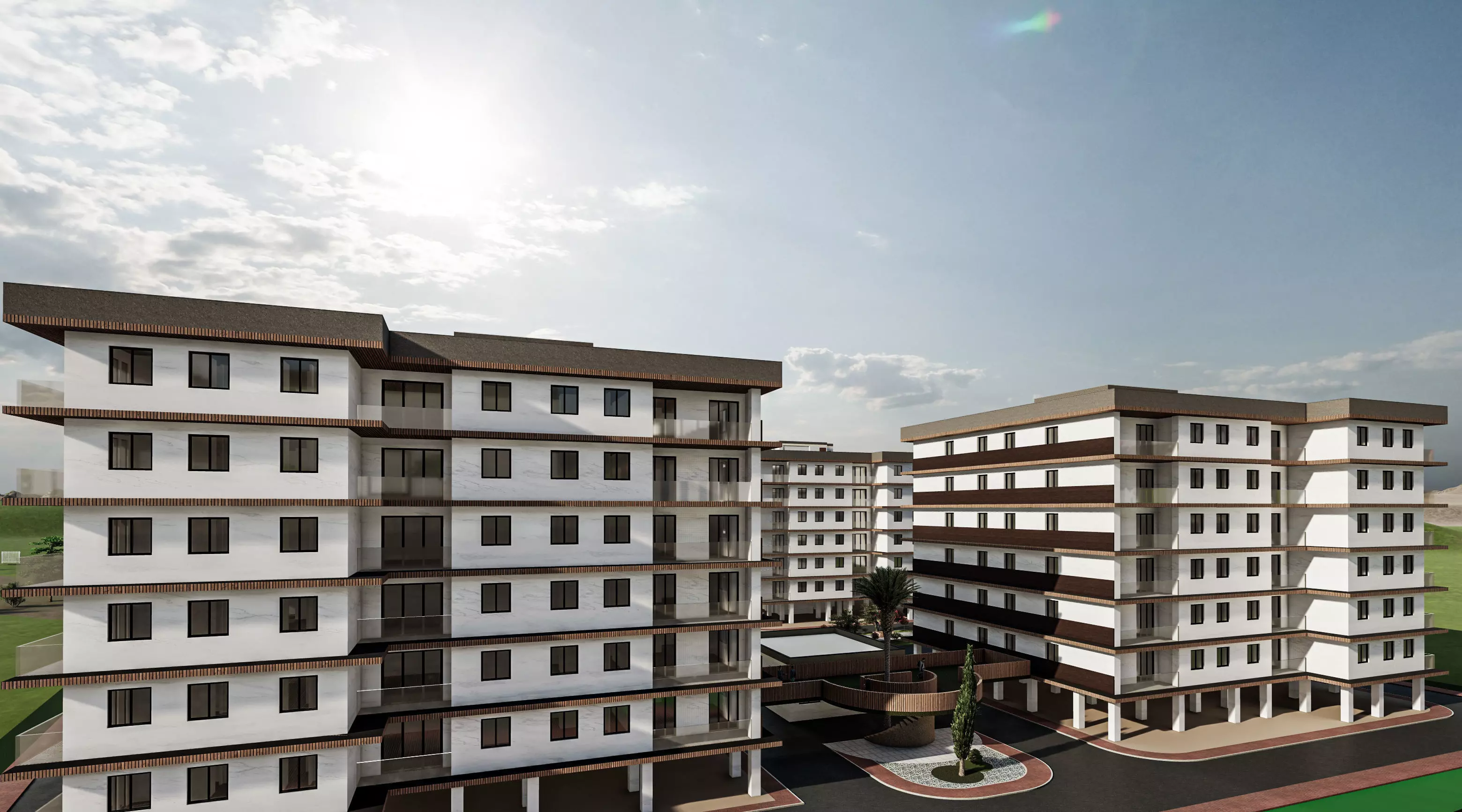 6 Complete Architecture Student Projects Pack  3D model_17