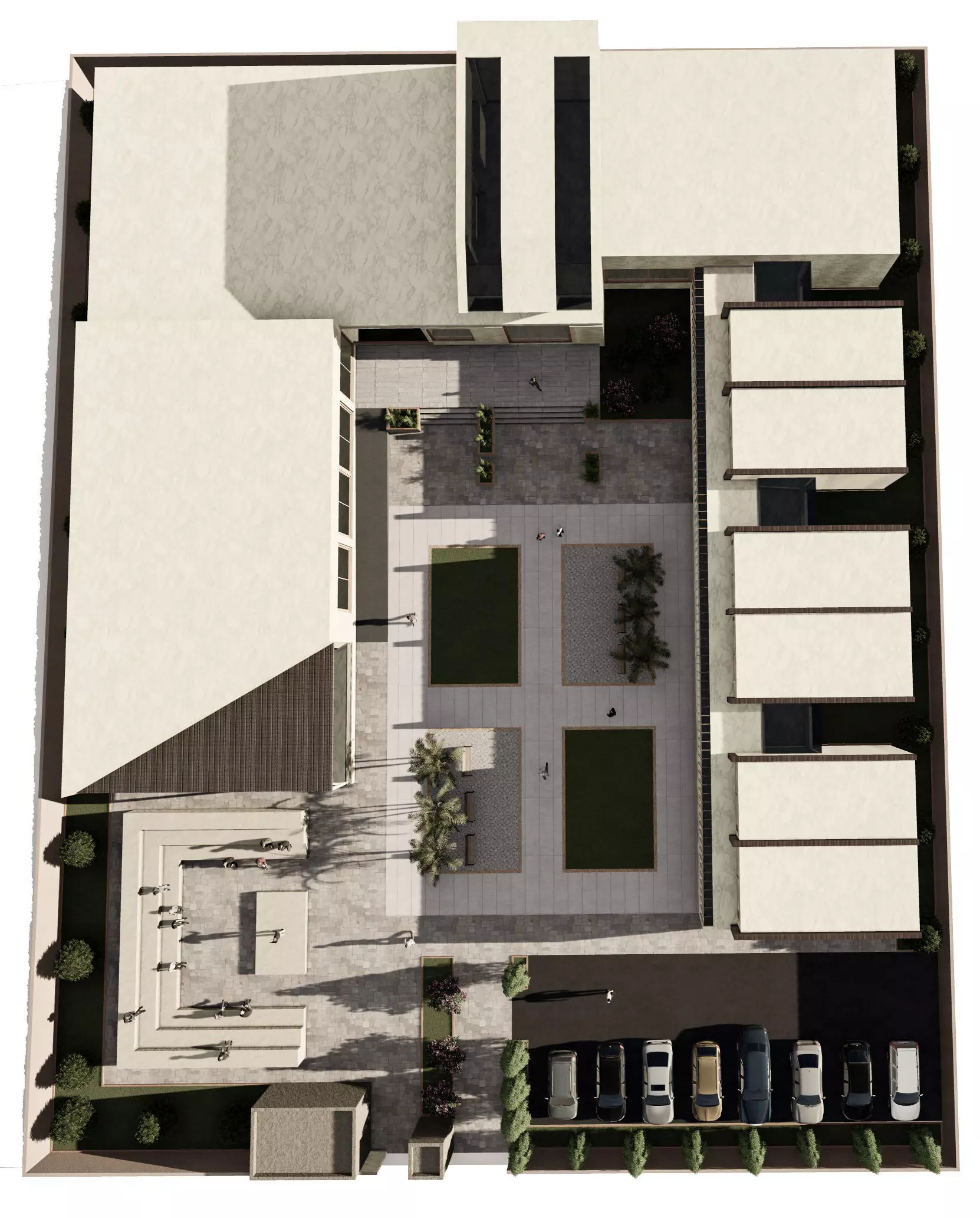 6 Complete Architecture Student Projects Pack  3D model_3