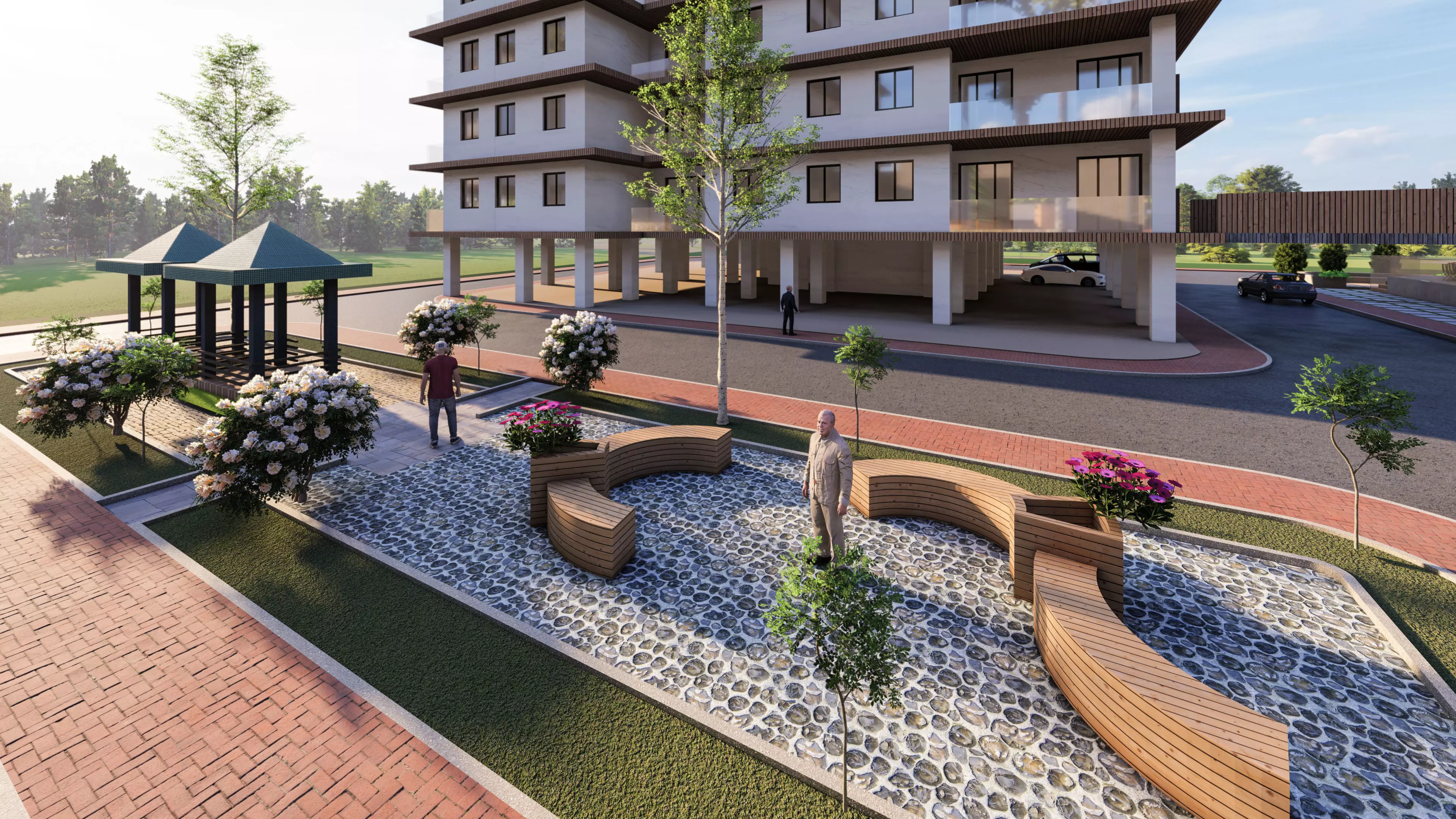 6 Complete Architecture Student Projects Pack  3D model_27