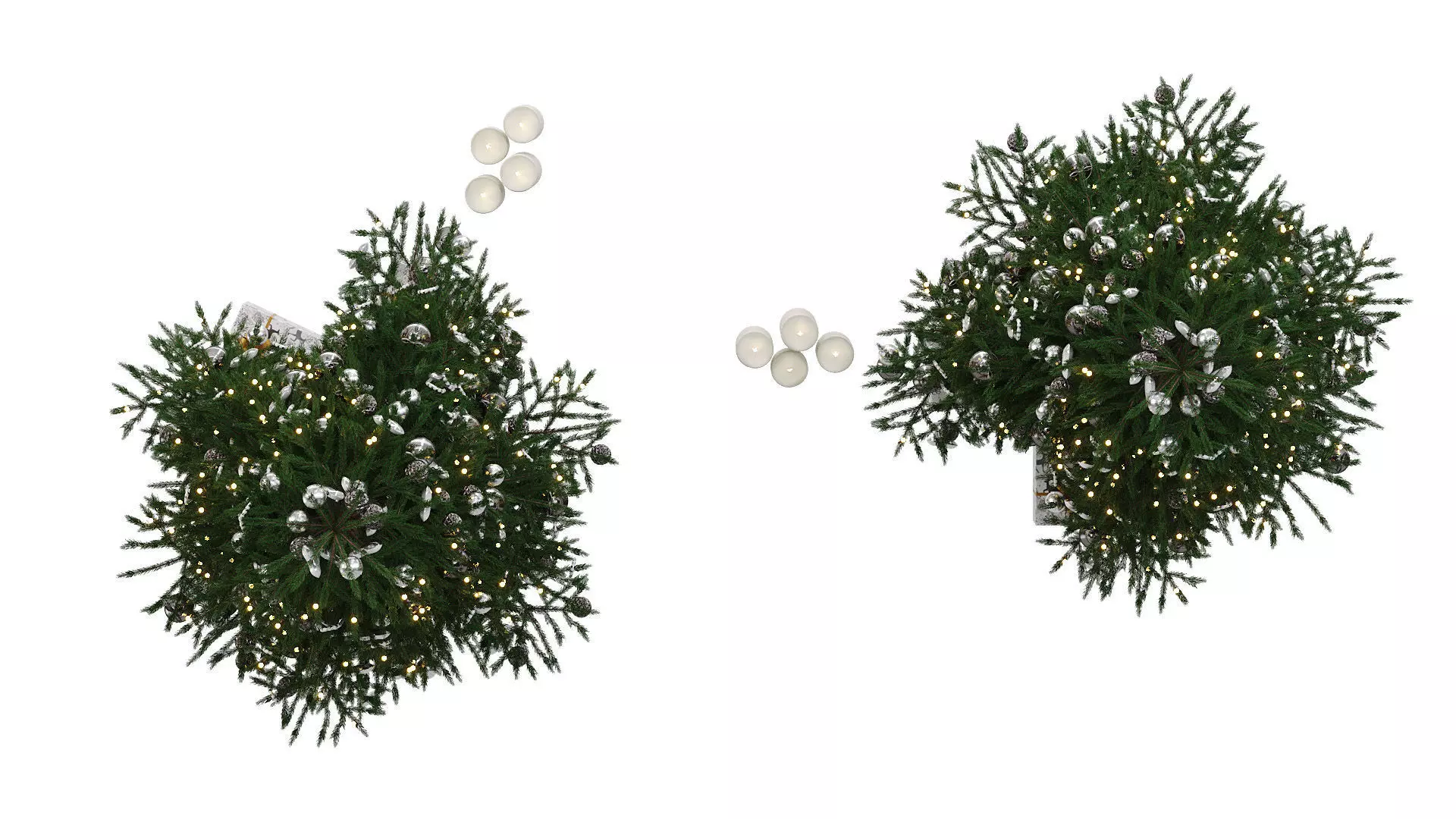  Christmas tree 12 Low-poly 3D model_1