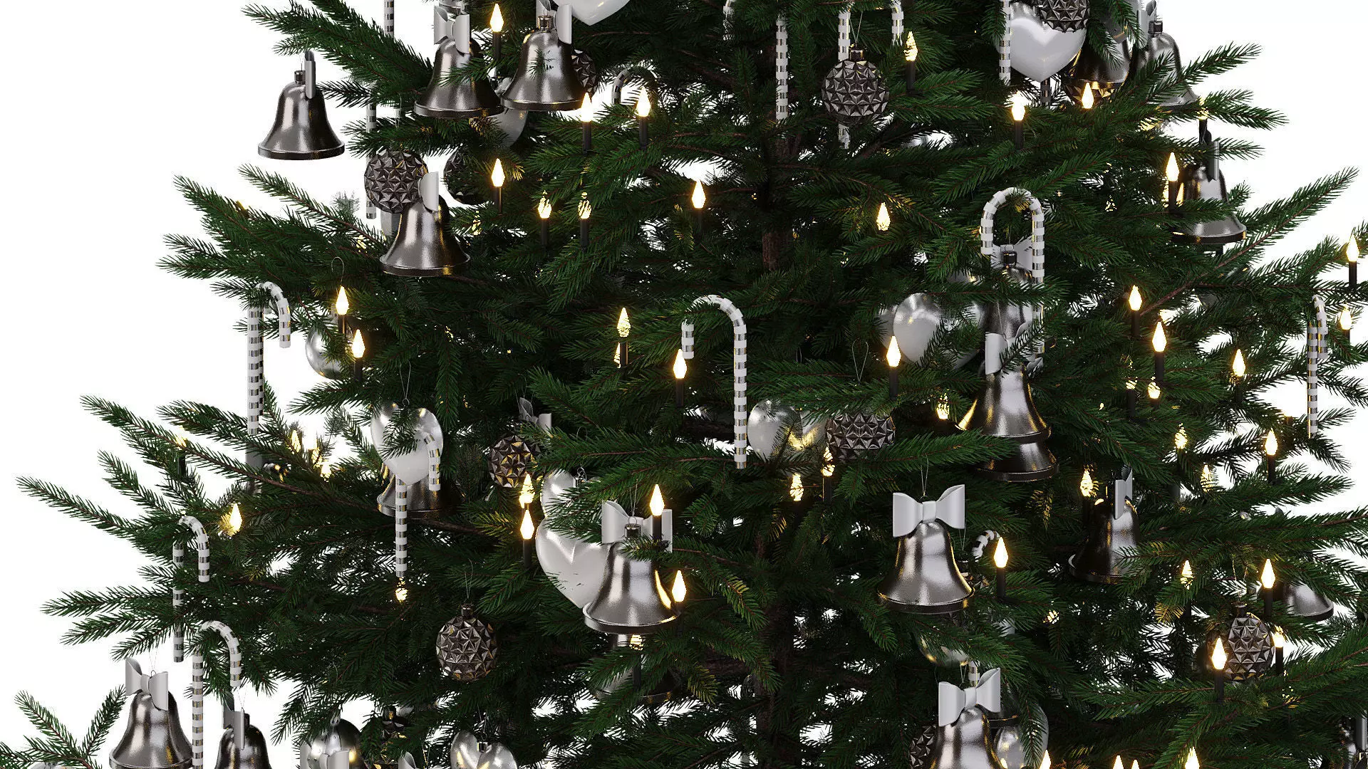  Christmas tree 12 Low-poly 3D model_2